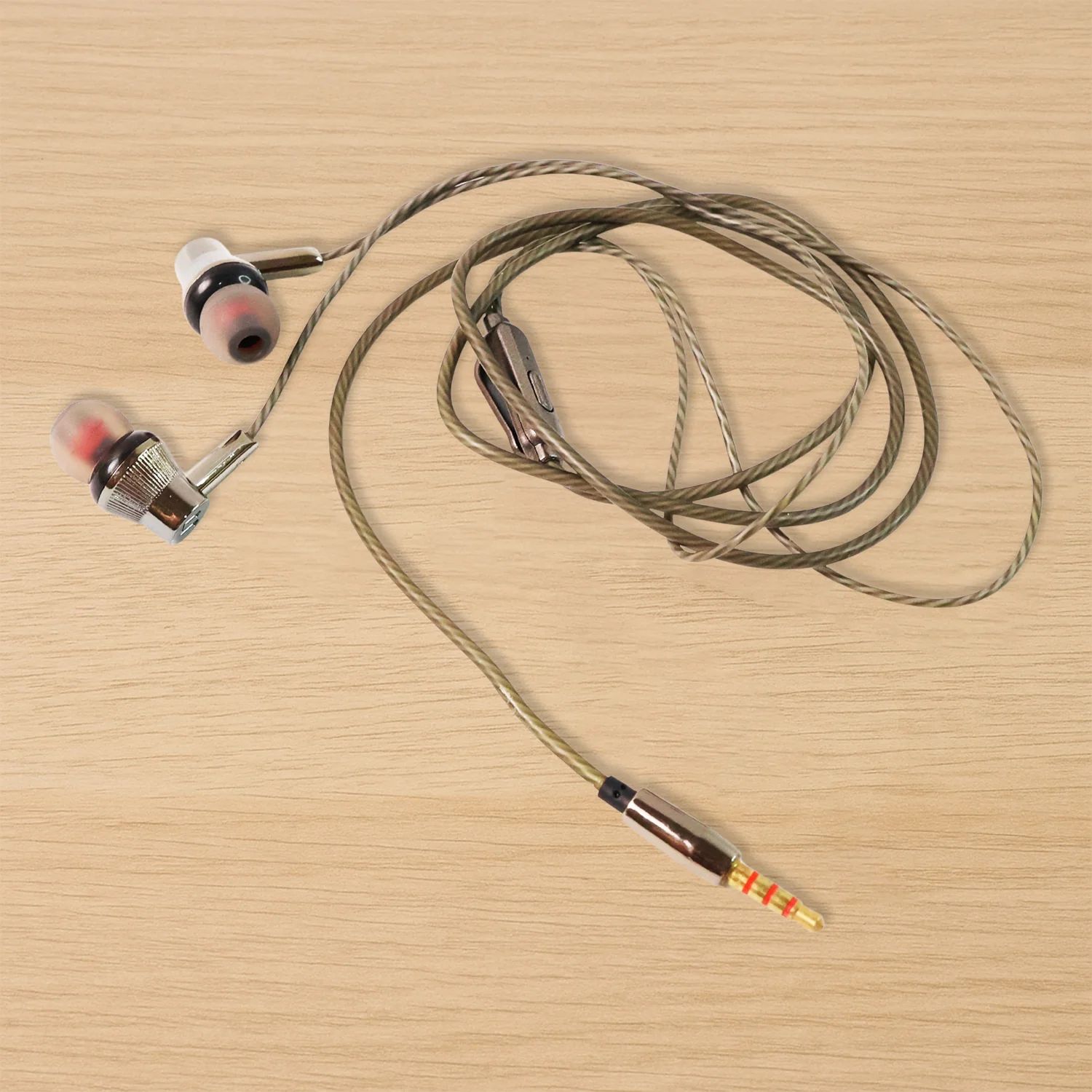 Premium Wired Earphones with Mic - (1 Pc) - Image 6