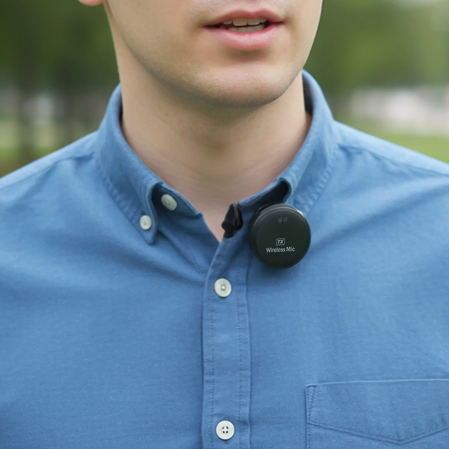 Premium Wireless Lavalier Microphone Set (1 Set) - Image 5