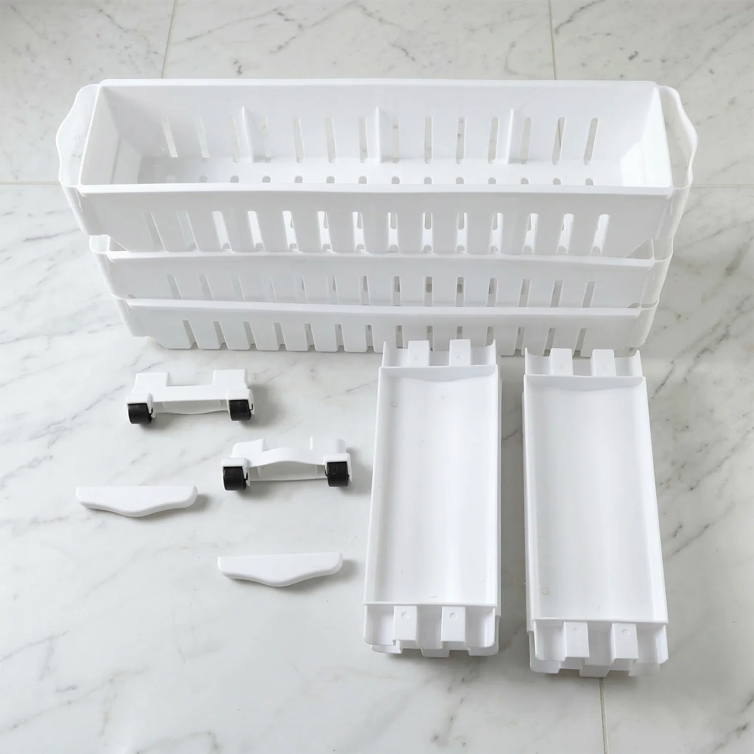 Prexo Multipurpose 3 Layer Kitchen Storage Rack Organizer - Image 5