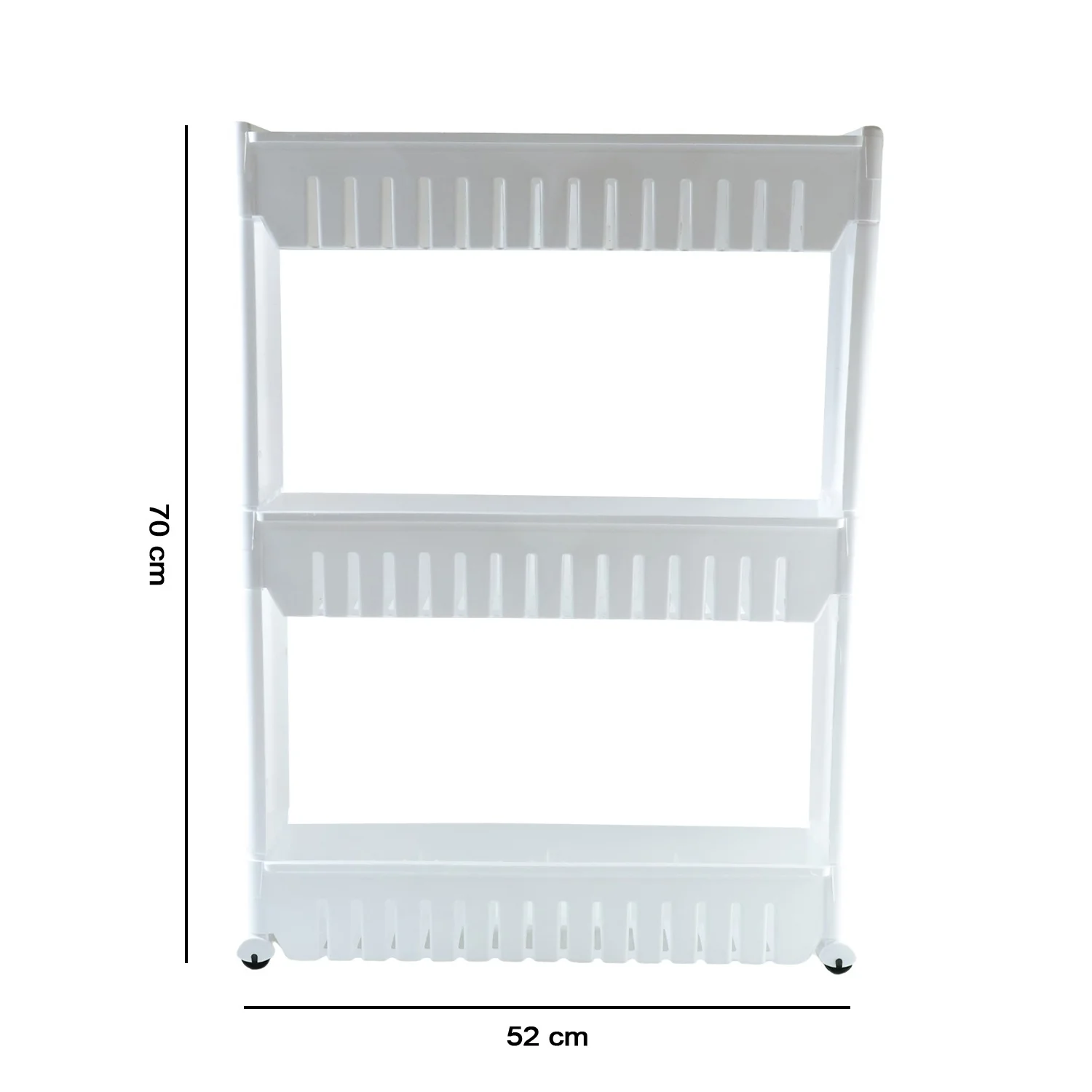 Prexo Multipurpose 3 Layer Kitchen Storage Rack Organizer - Image 6