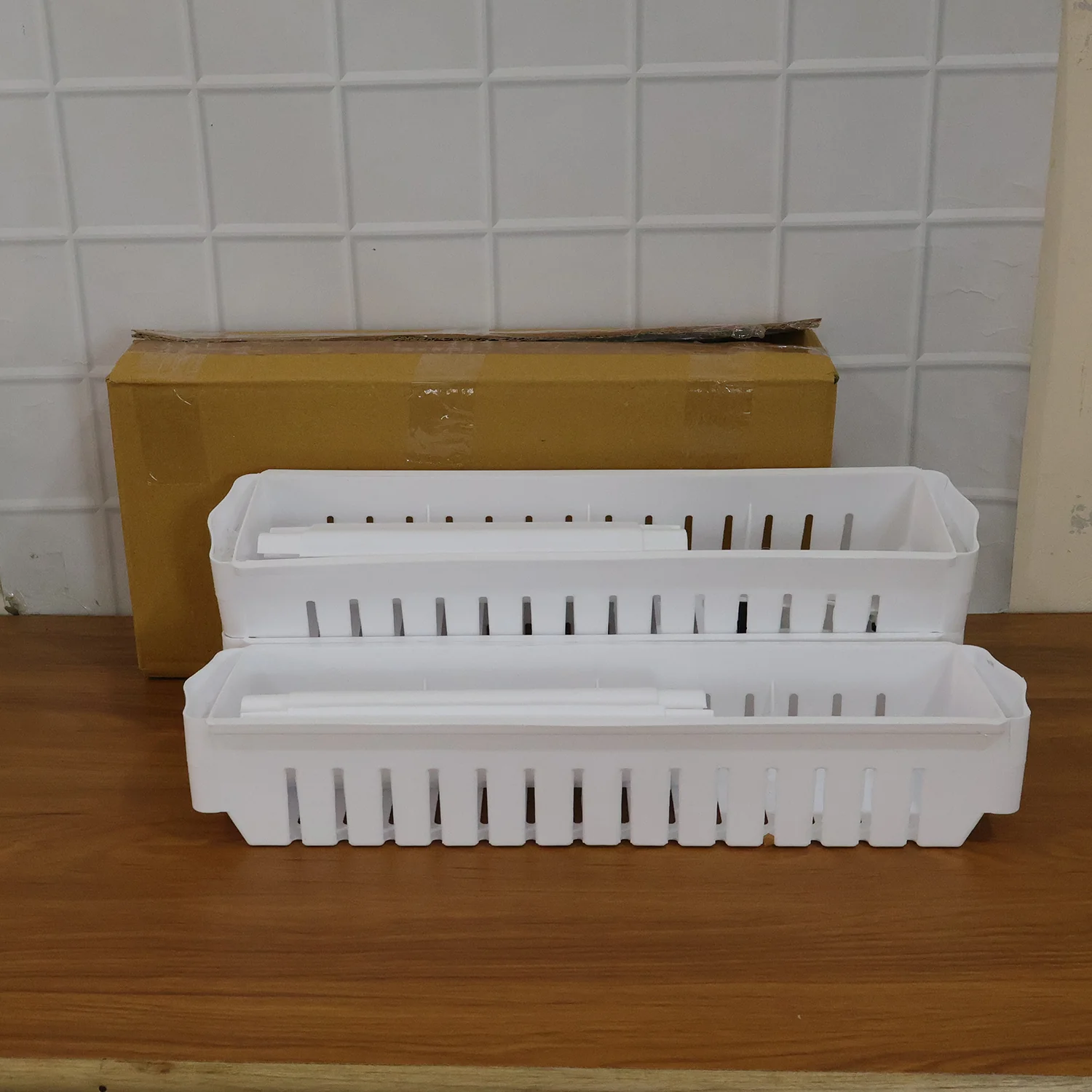 Prexo Multipurpose 3 Layer Kitchen Storage Rack Organizer - Image 8