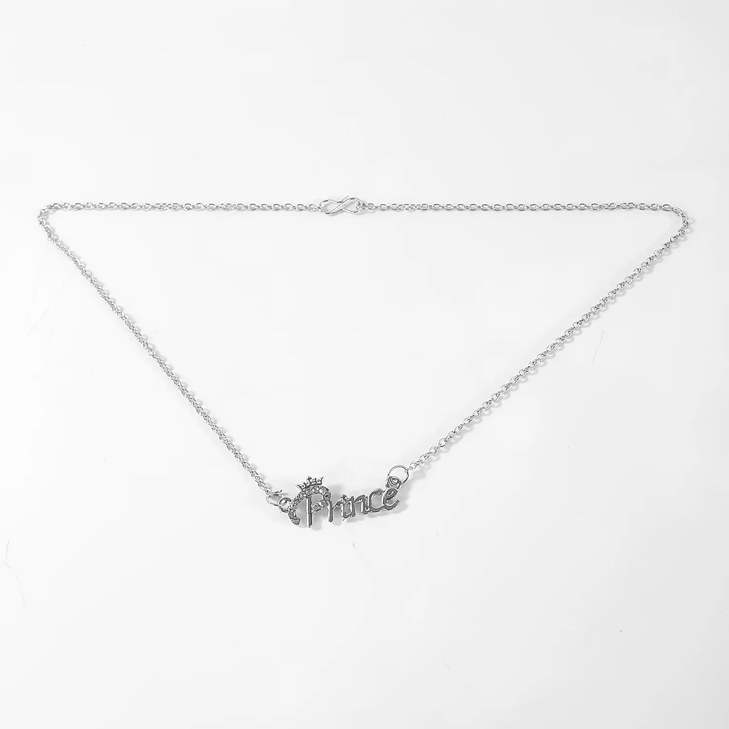 Prince Name Letter Locket Pendant Necklace With Chain For Men's And Boy's (1Pc) - Image 4