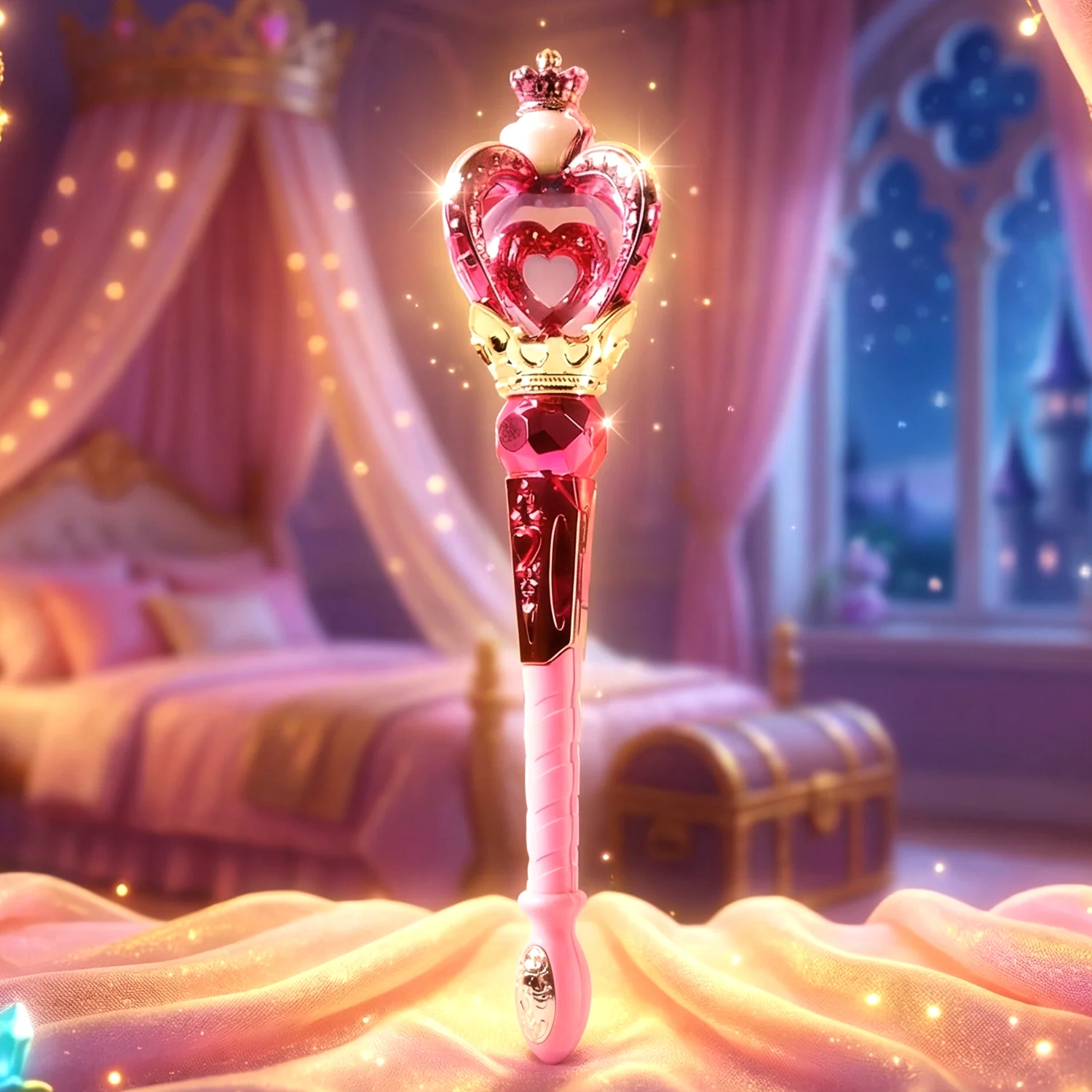 Princess Magic Light Wand Toy for Kids (1 Pc, Battery Not Included) - Image 5