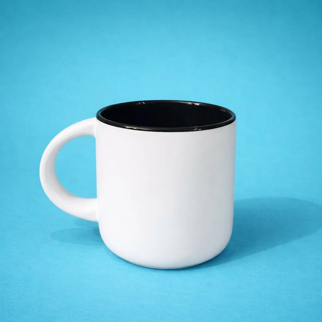 Printed Ceramic Coffee Mug with Gift Box Romantic Theme Cup - Image 4