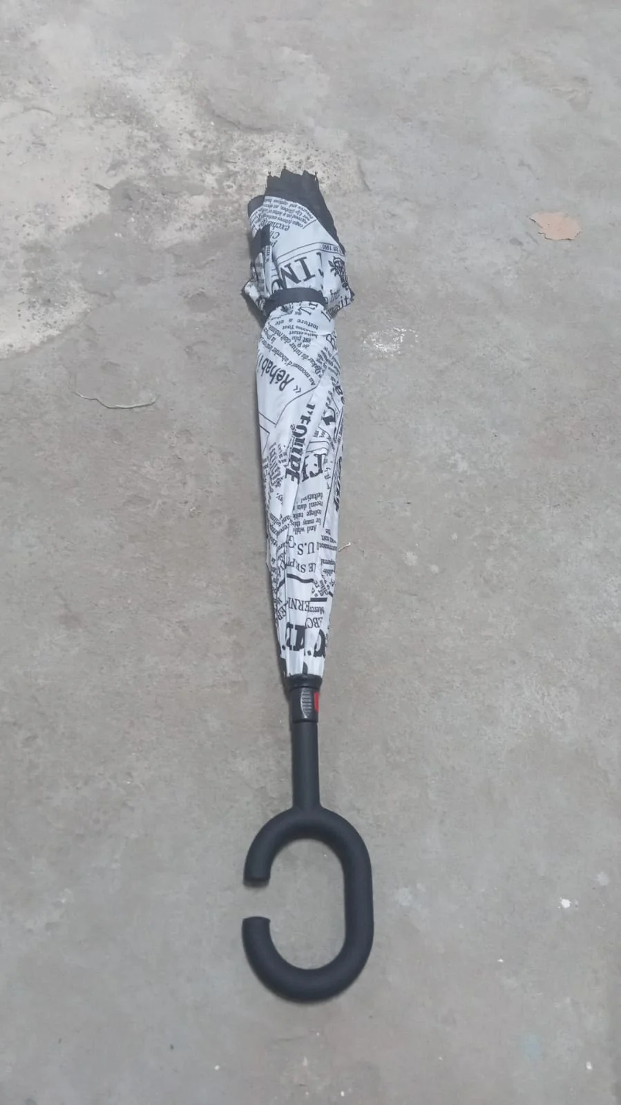 Printed Travel Windproof Umbrella (Reverse Umbrella) - Image 10