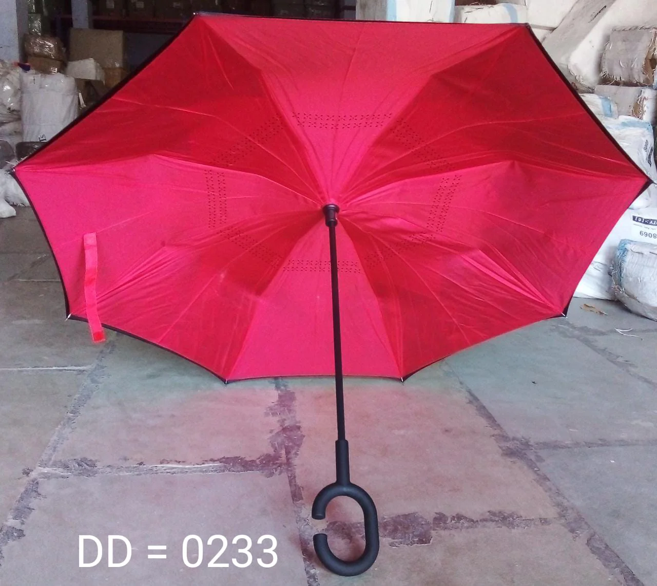 Printed Travel Windproof Umbrella (Reverse Umbrella) - Image 9