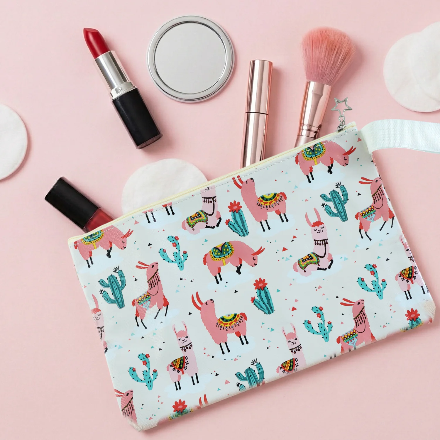 Printed Zipper Pouch (26 × 21 cm, 1 Pc) - Image 3