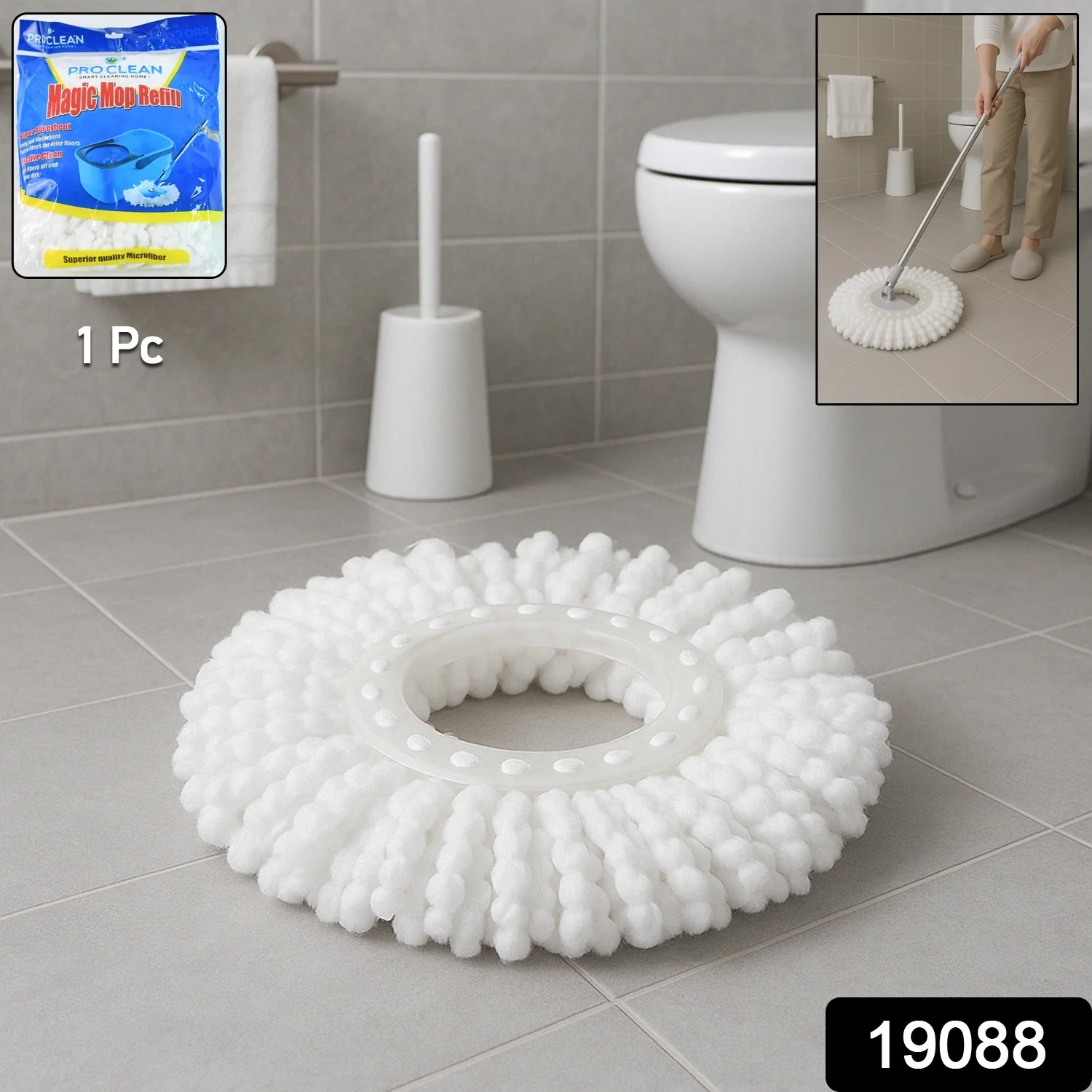 Pro Clean Magic Mop Refill Head (1 Pc) - Image 2