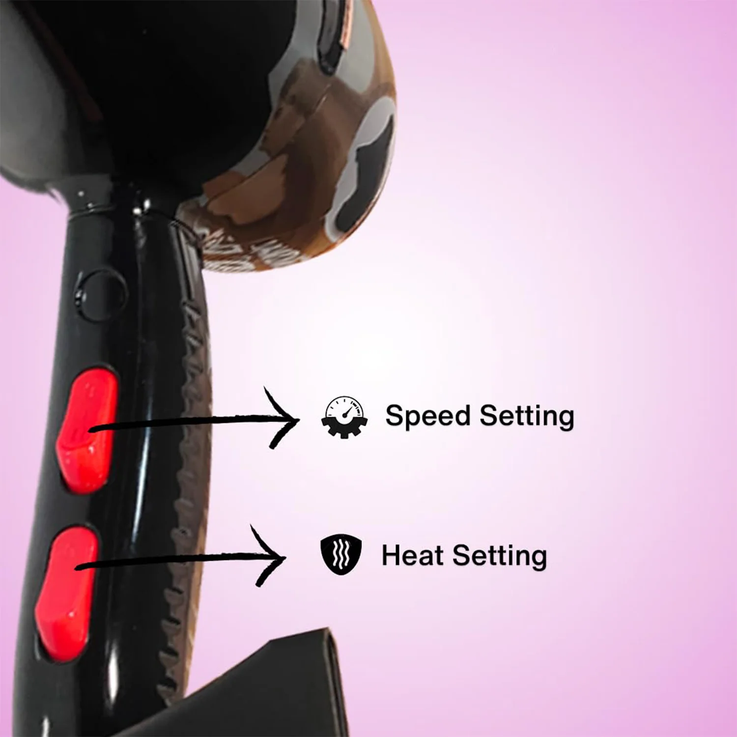 Orbit Professional Electric Hair Dryer with Concentrator Nozzle (1 Pc) - Image 4