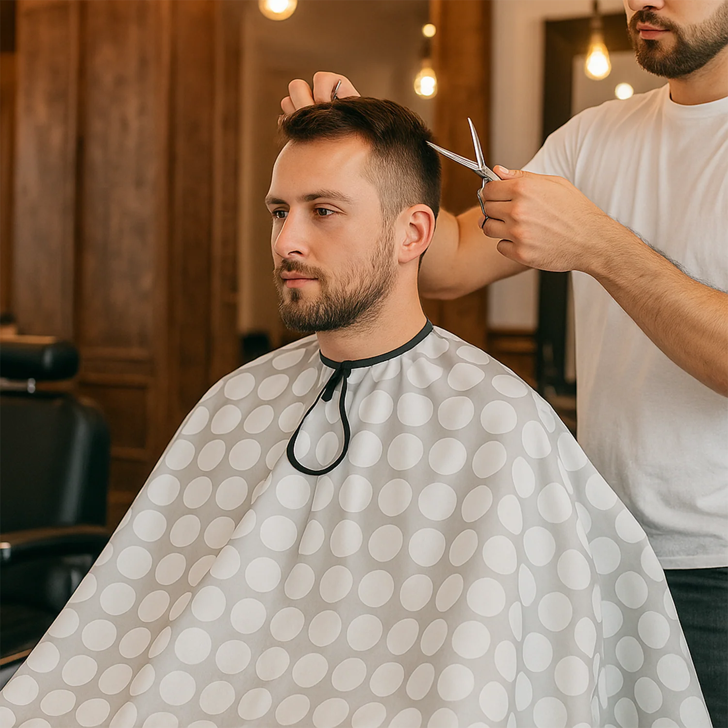 Professional Hair Cutting Cape (1 Pc) - Image 6