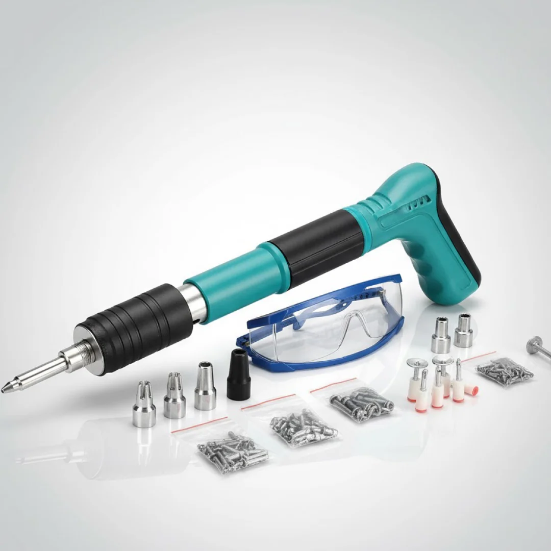 Professional Heavy-Duty Manual Rivet/Anchor Fastening Gun Tool Kit - Image 3