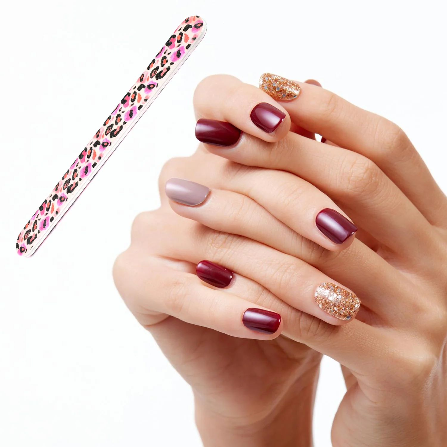 Professional Nail Filer Double Sided For Nail Shaper Nail File (1 Pc) - Image 8