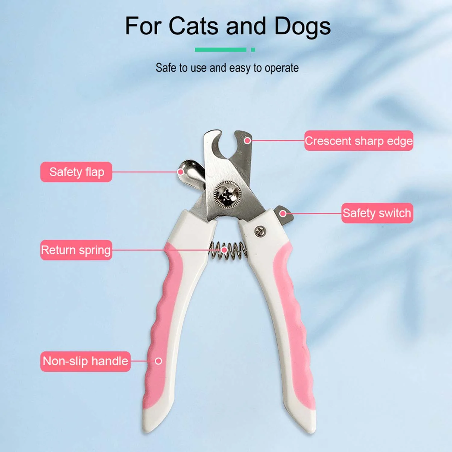 Professional Pet Nail Clipper and File (2 Pc Set) - Image 4