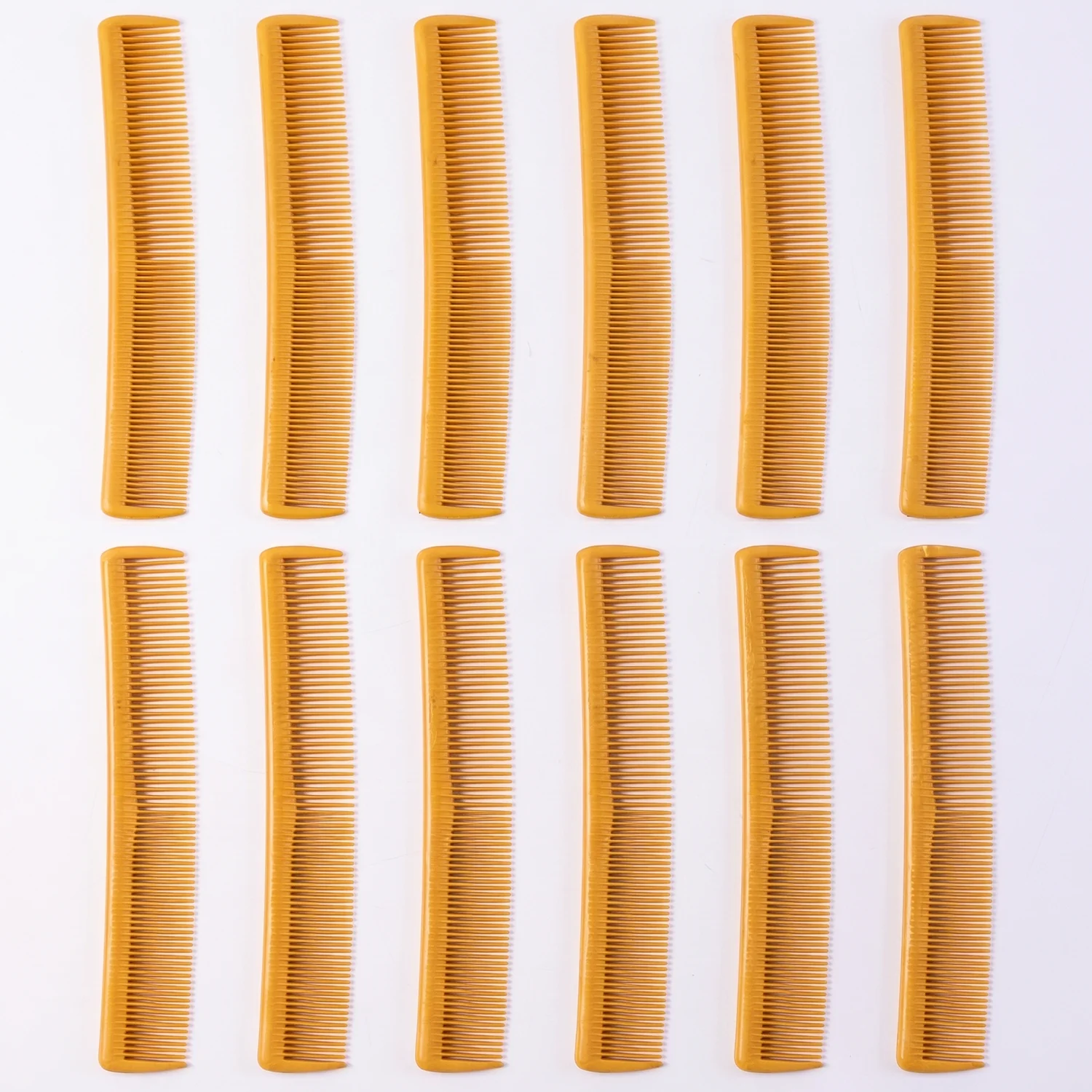12 Pc Set, Premium Quality Plastic Hair Comb - Image 4