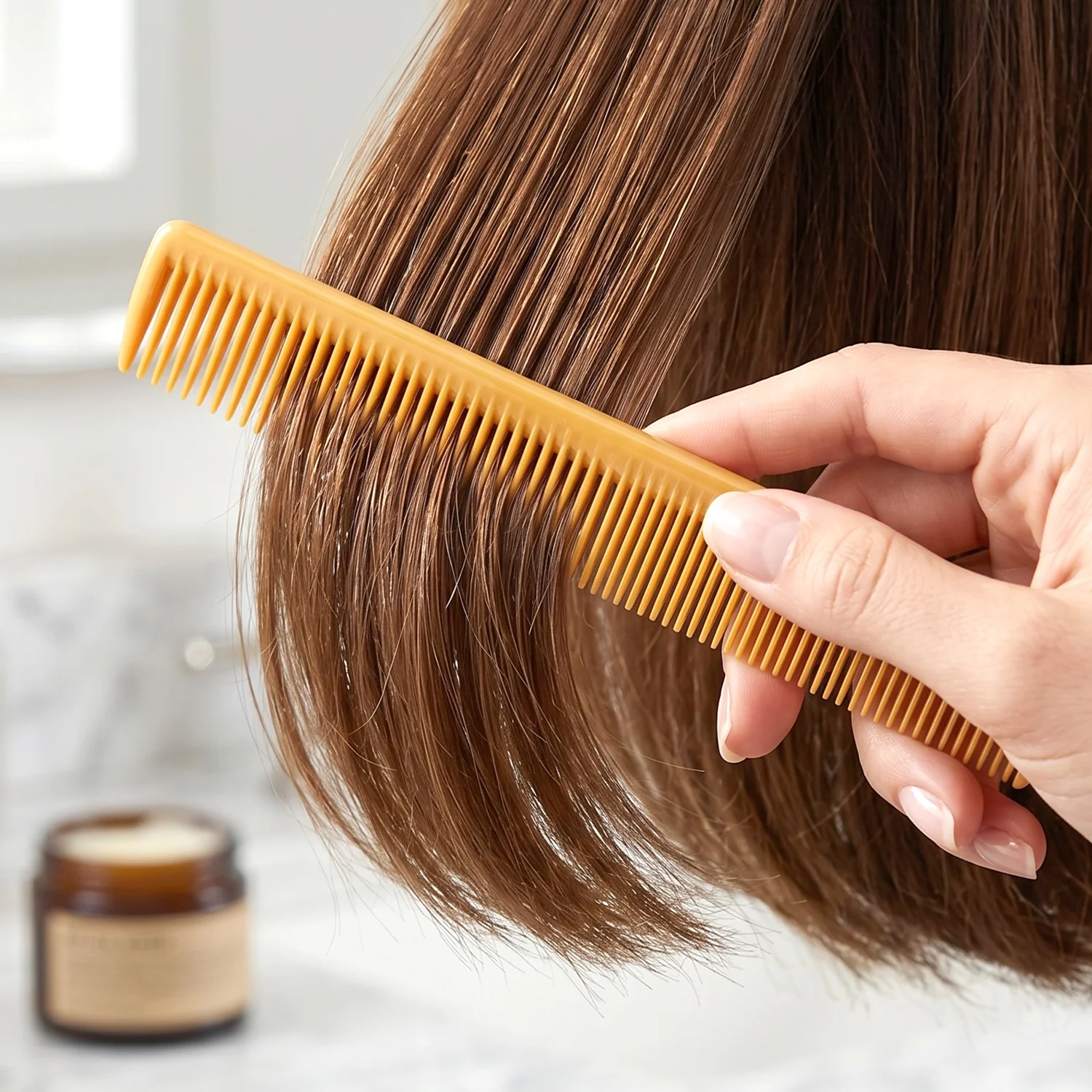 12 Pc Set, Premium Quality Plastic Hair Comb - Image 7