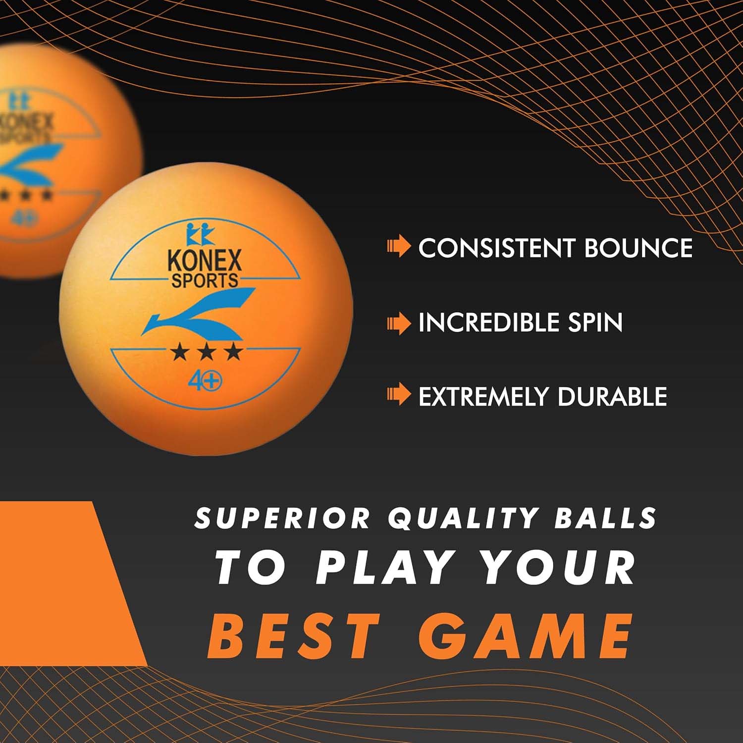 Professional Table Tennis Balls (6 Pc) - Image 7