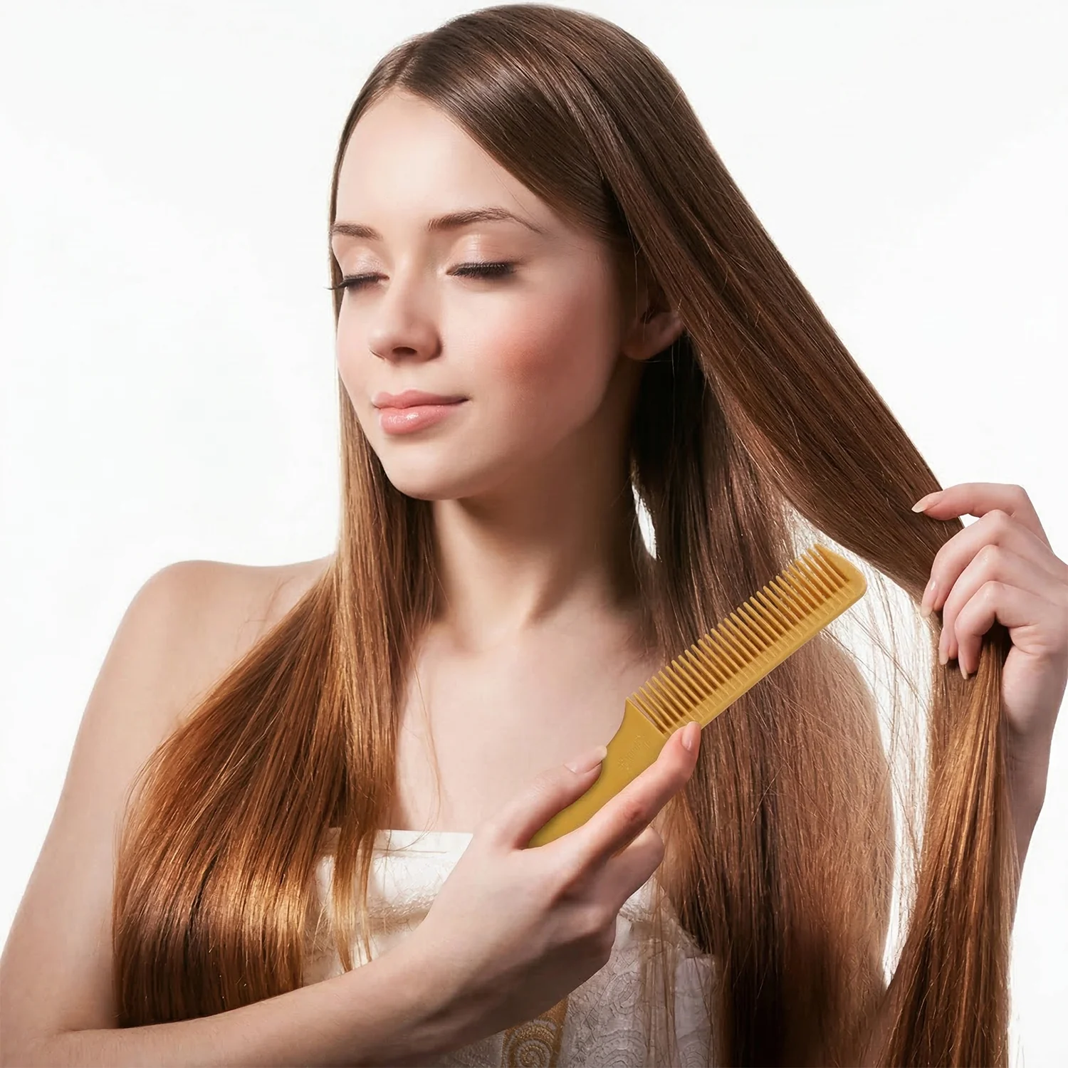 Professional Wide Tooth Hair Comb (1 Pc) - Image 3