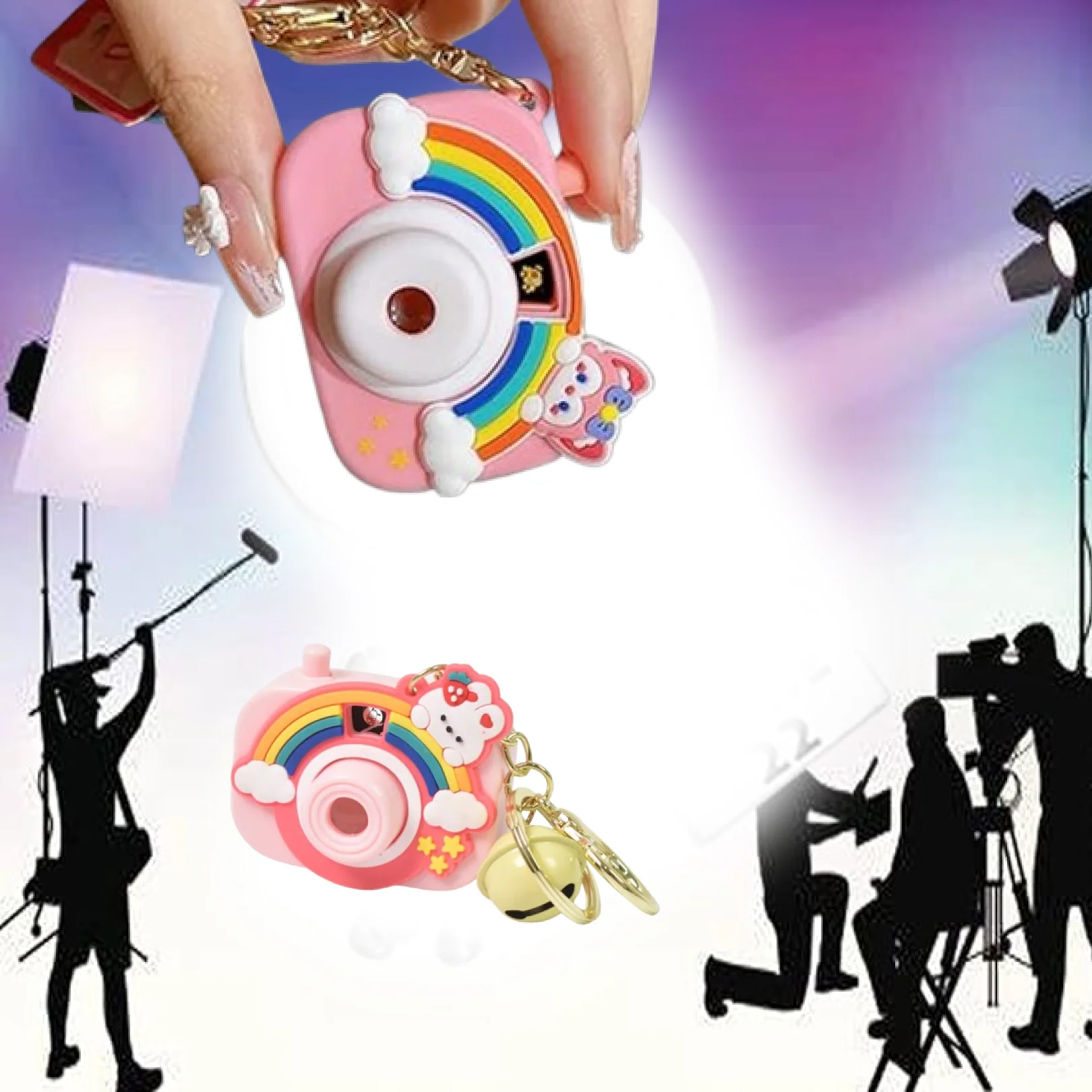 Projective Camera Keychain (1 Pc / Mix design) - Image 3