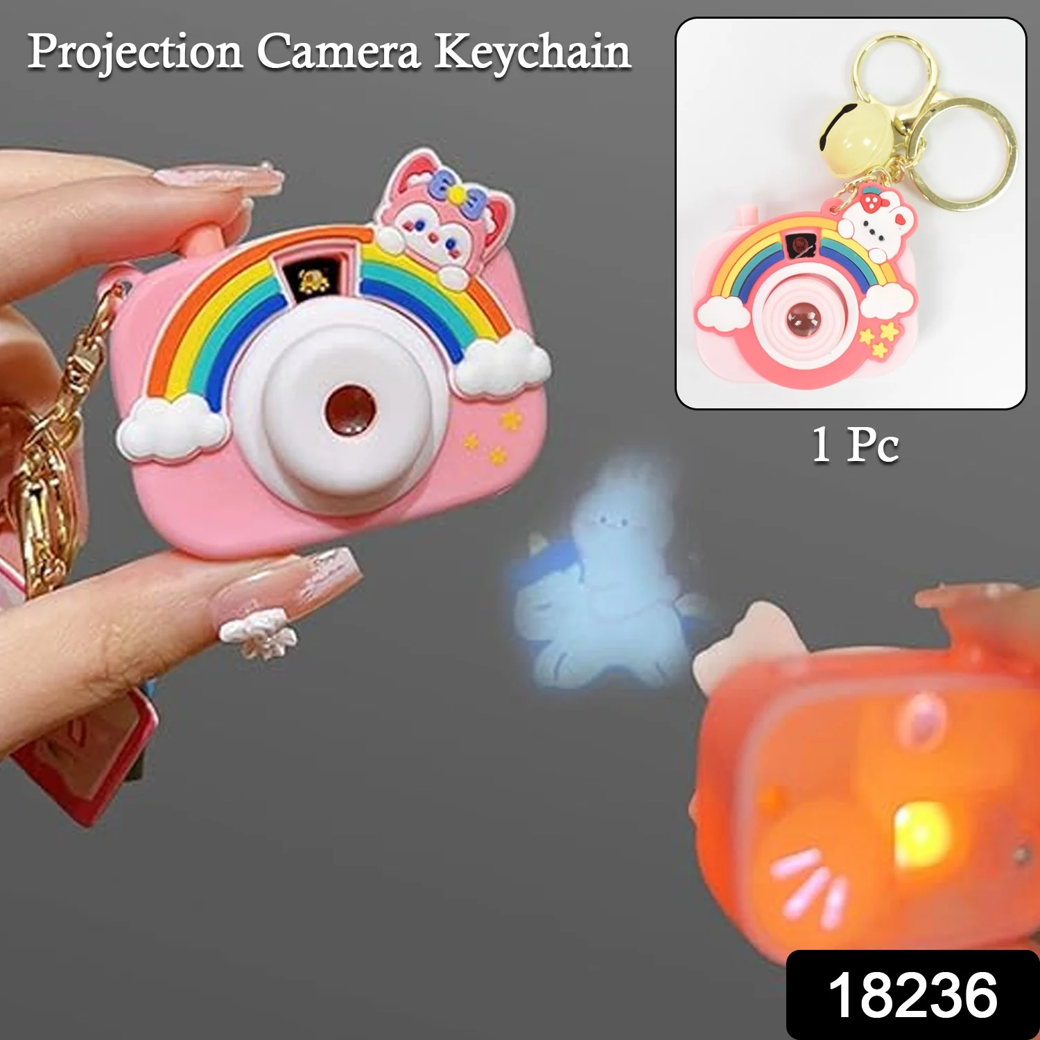 Projective Camera Keychain (1 Pc / Mix design) - Image 7