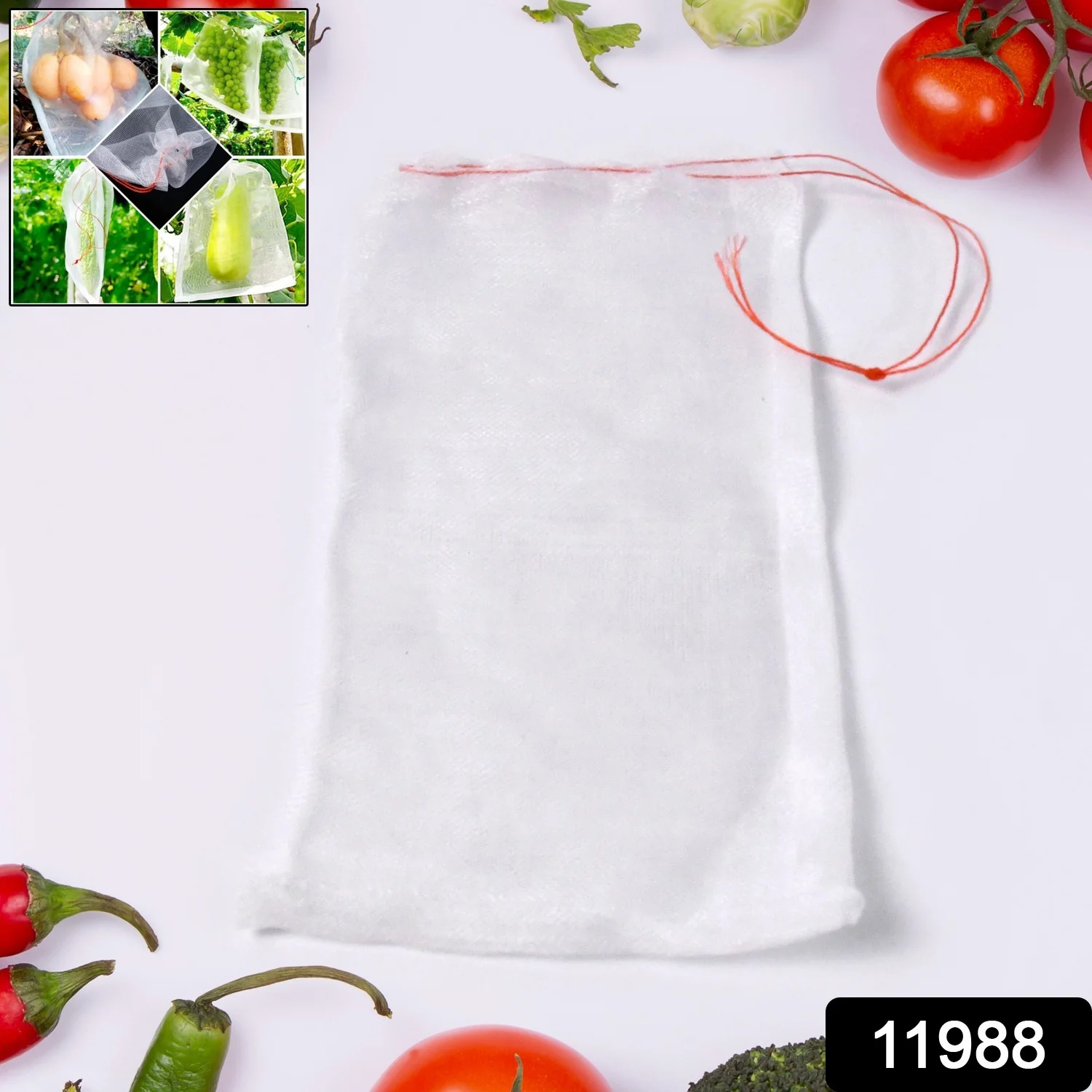 Protective Garden Barrier Cover Bag, Plants, Grapes, Figs, Flowers, and Vegetables - Image 2