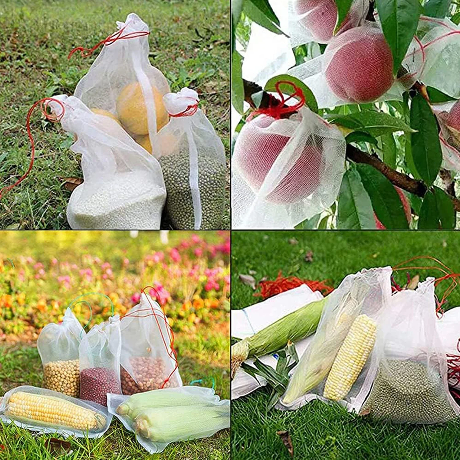 Protective Garden Barrier Cover Bag, Plants, Grapes, Figs, Flowers, and Vegetables - Image 3