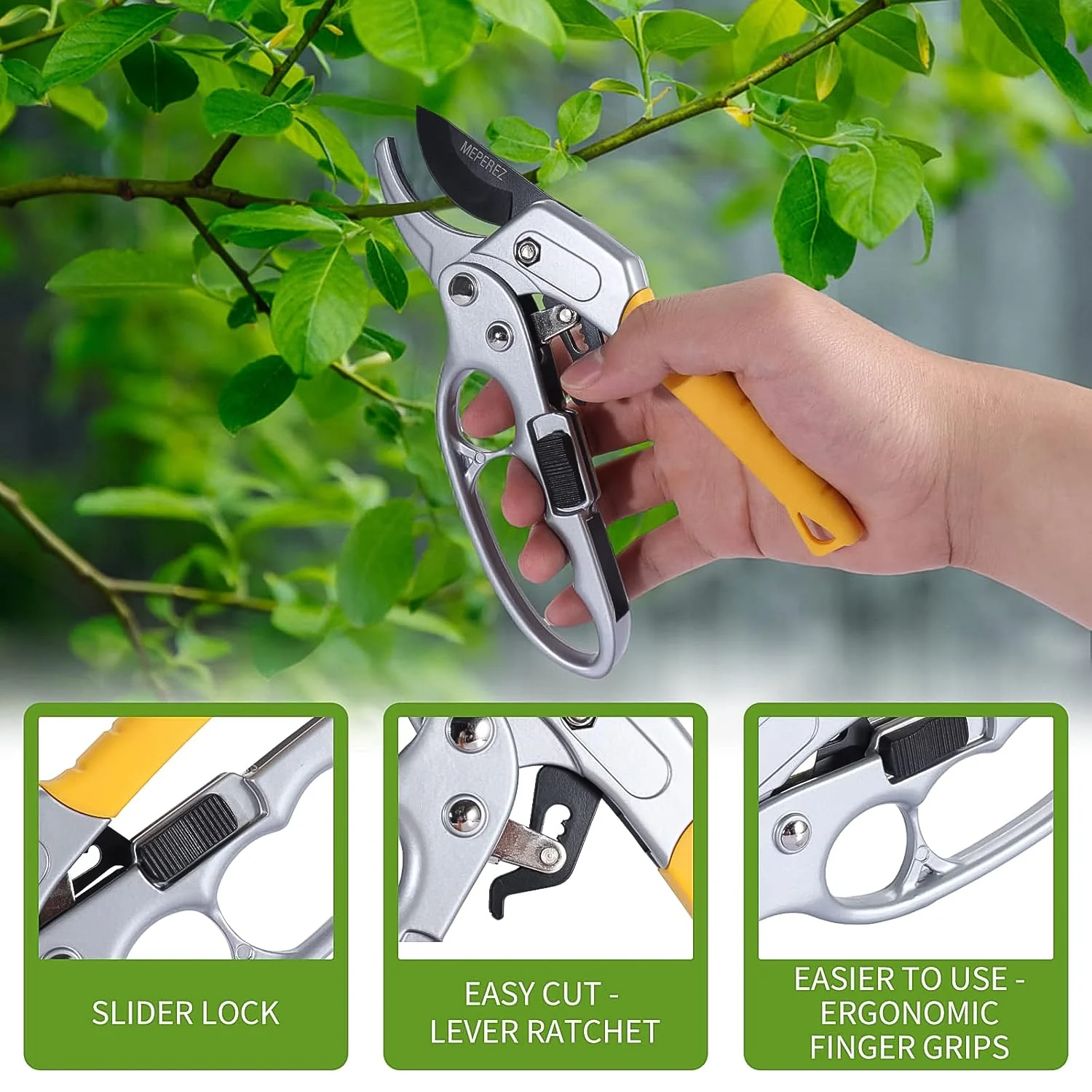 Pruning Shears, Gardening Shears, Enhanced Garden Shears Pruning Machine - Image 5