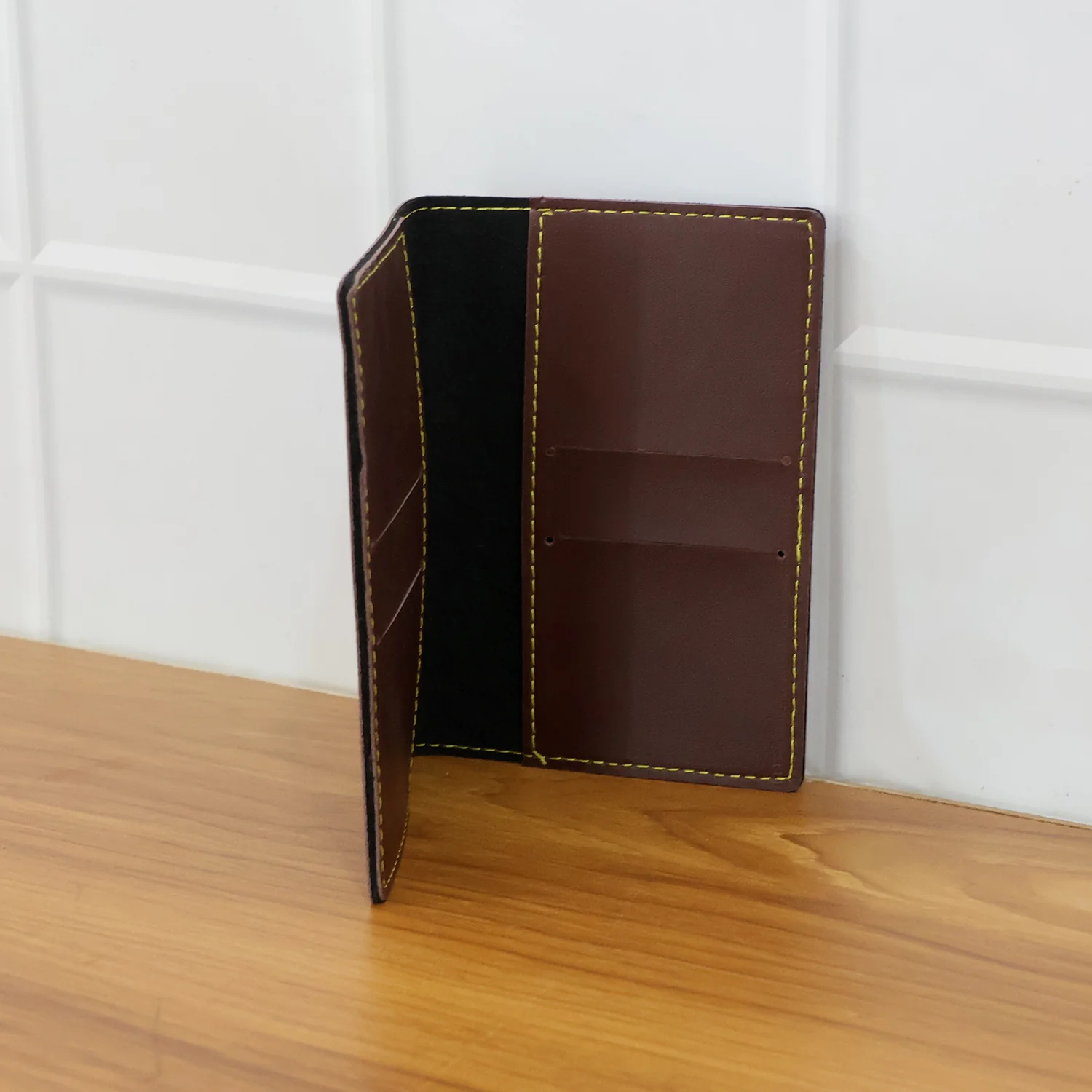 PU Leather Multipurpose Card Holder & Slim Travel Wallet (1 Pc) - Image 8