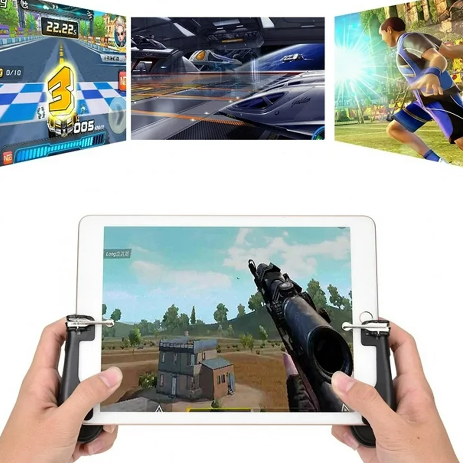 PUBG Mobile Game Metal Controller Joystick Attachment Accessory - Image 6