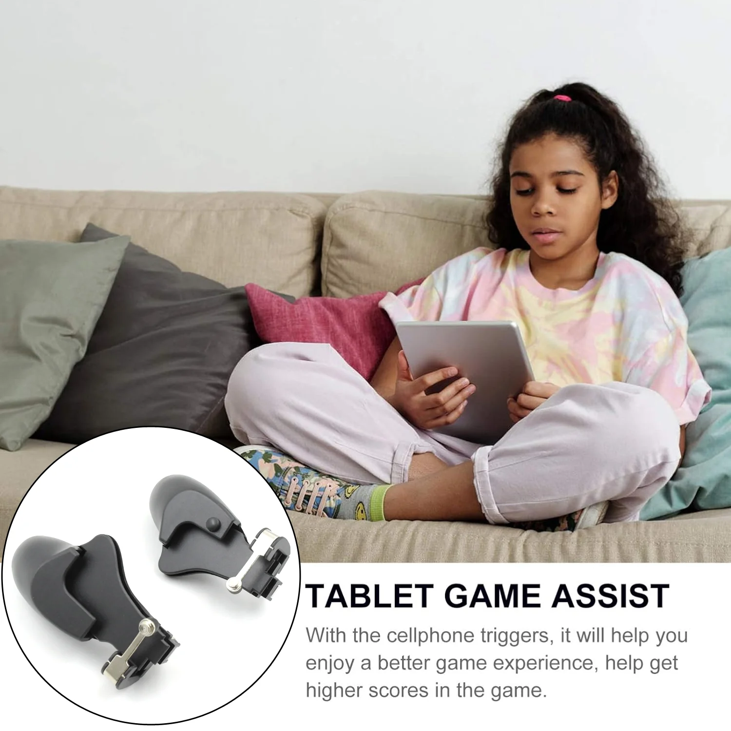 PUBG Mobile Game Metal Controller Joystick Attachment Accessory - Image 7
