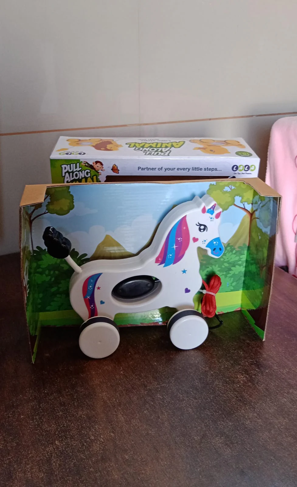 Pull Along Toy Unicorn | Pull String Toys for Babies - Image 7