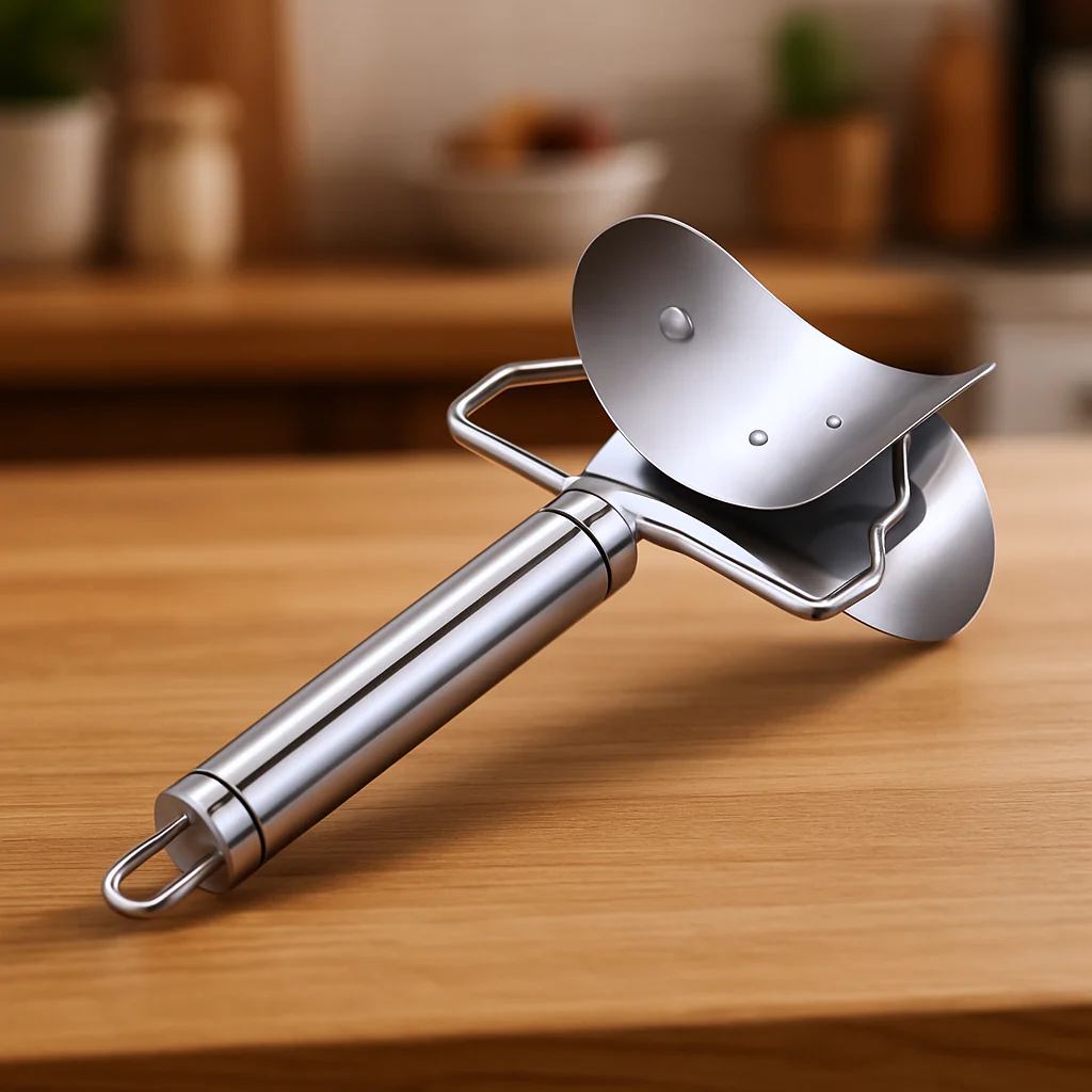 Multifunctional Easy and Fast Stainless Steel Puri cutter roller Machine (1 pc) - Image 3
