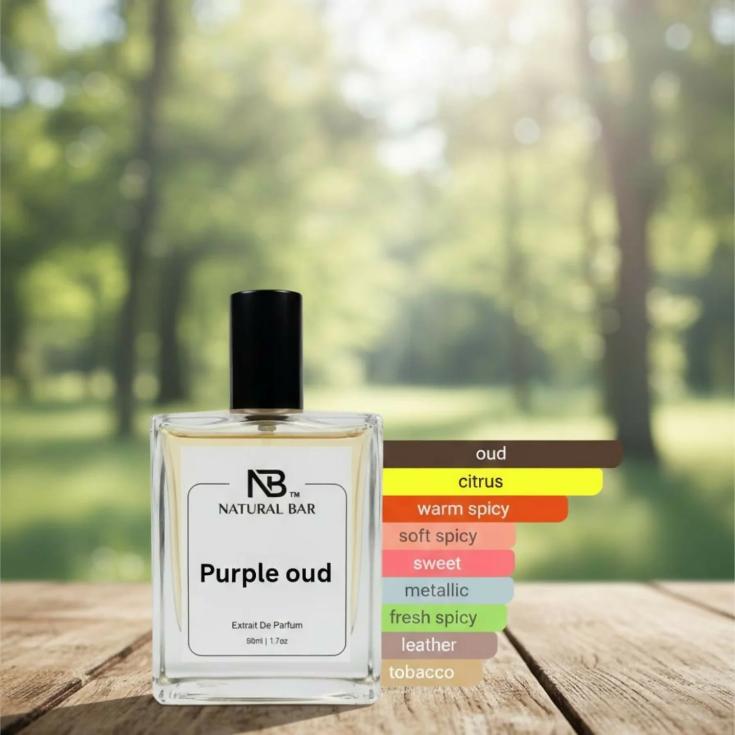 Purple Oud Eau de Parfum for Men and Women |Warm Spicy Citrus notes| | Long- Lasting Luxury Perfume | Ideal Gift for Wife & Girlfriend |50 ml - Image 3