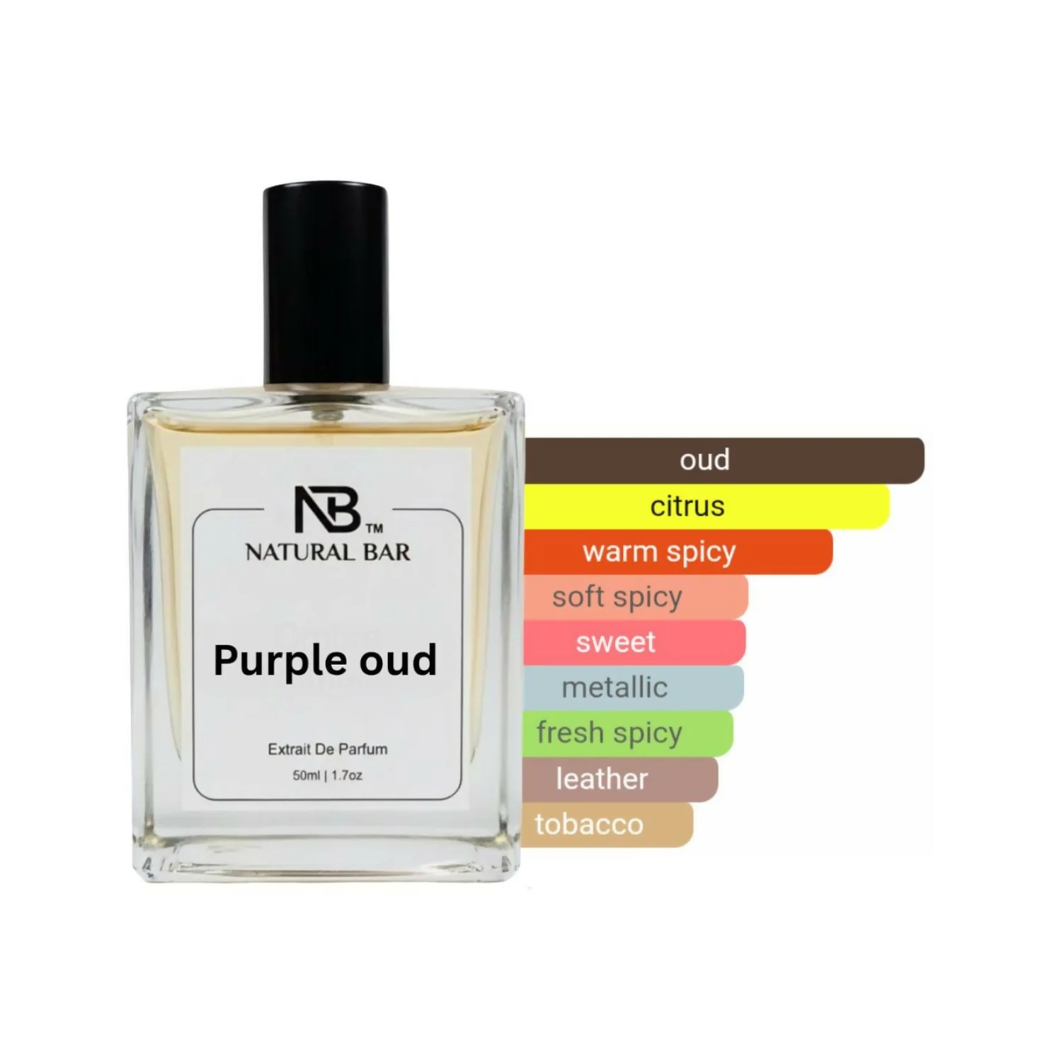 Purple Oud Eau de Parfum for Men and Women |Warm Spicy Citrus notes| | Long- Lasting Luxury Perfume | Ideal Gift for Wife & Girlfriend |50 ml - Image 6