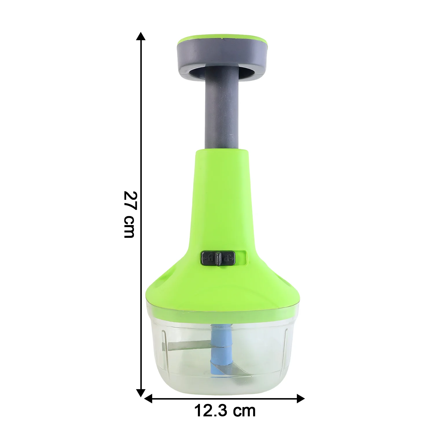 Push-Down Vegetable & Fruit Chopper (B-Grade / 750 ML) - Image 4