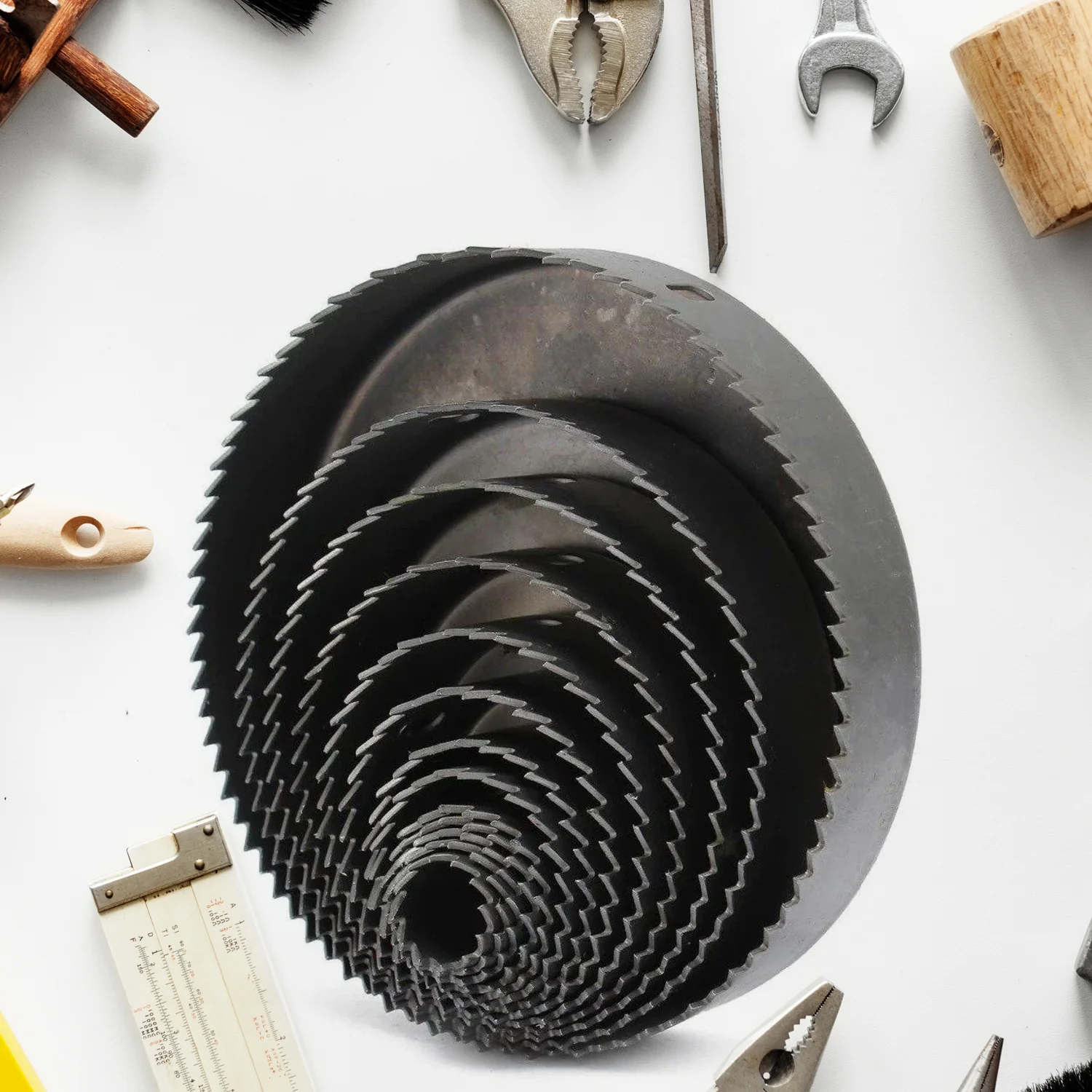 Drill Hole Cutter, Carbon Steel High Accuracy Incisive Hole Saw for Cutting PCV  (18 Pcs Set) - Image 10
