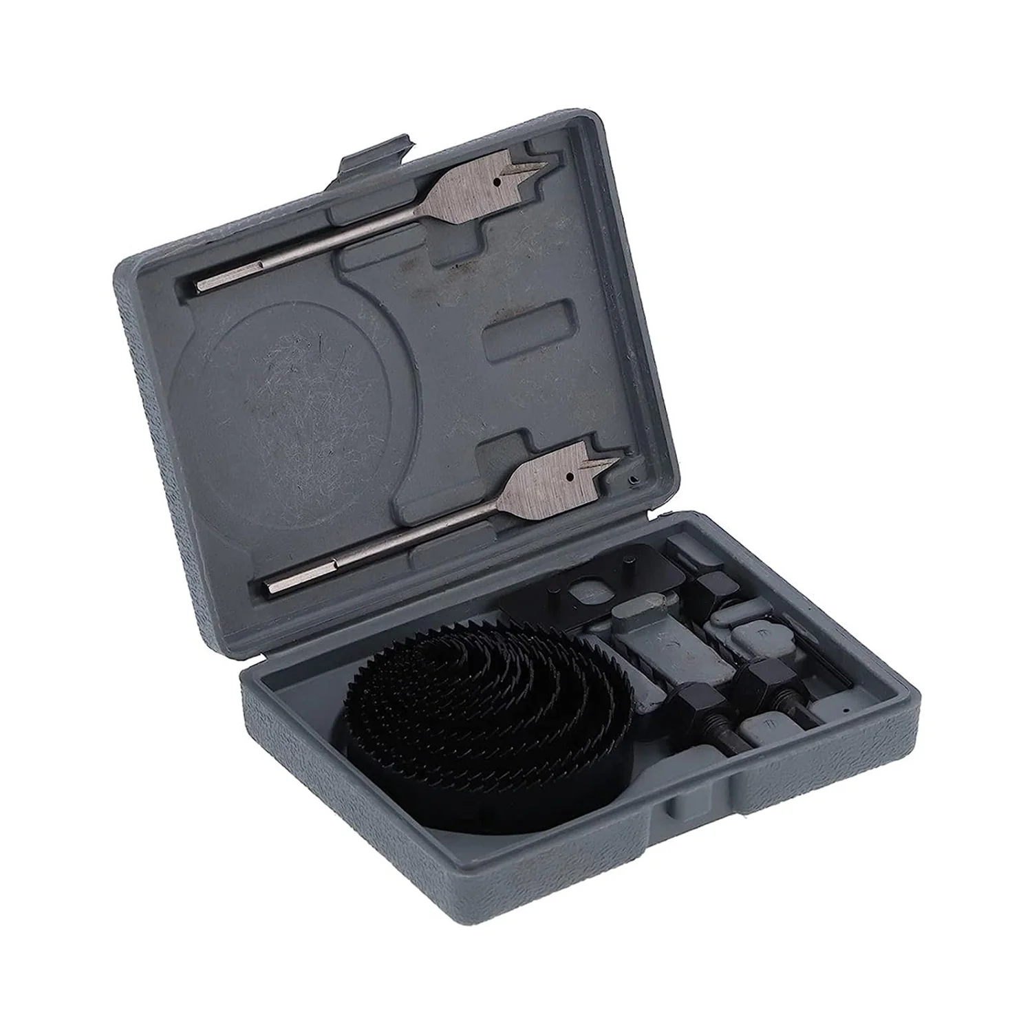 Drill Hole Cutter, Carbon Steel High Accuracy Incisive Hole Saw for Cutting PCV  (18 Pcs Set) - Image 4