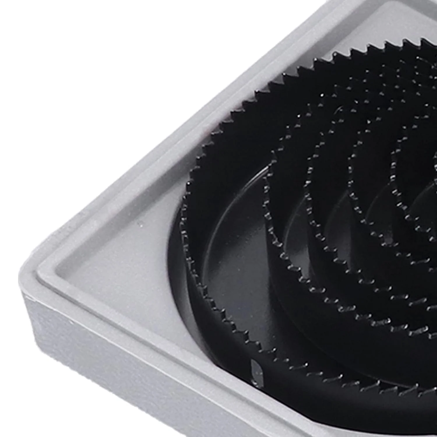 Drill Hole Cutter, Carbon Steel High Accuracy Incisive Hole Saw for Cutting PCV  (18 Pcs Set) - Image 6