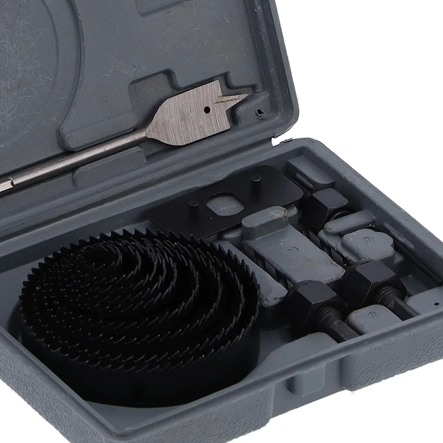 Drill Hole Cutter, Carbon Steel High Accuracy Incisive Hole Saw for Cutting PCV  (18 Pcs Set) - Image 9