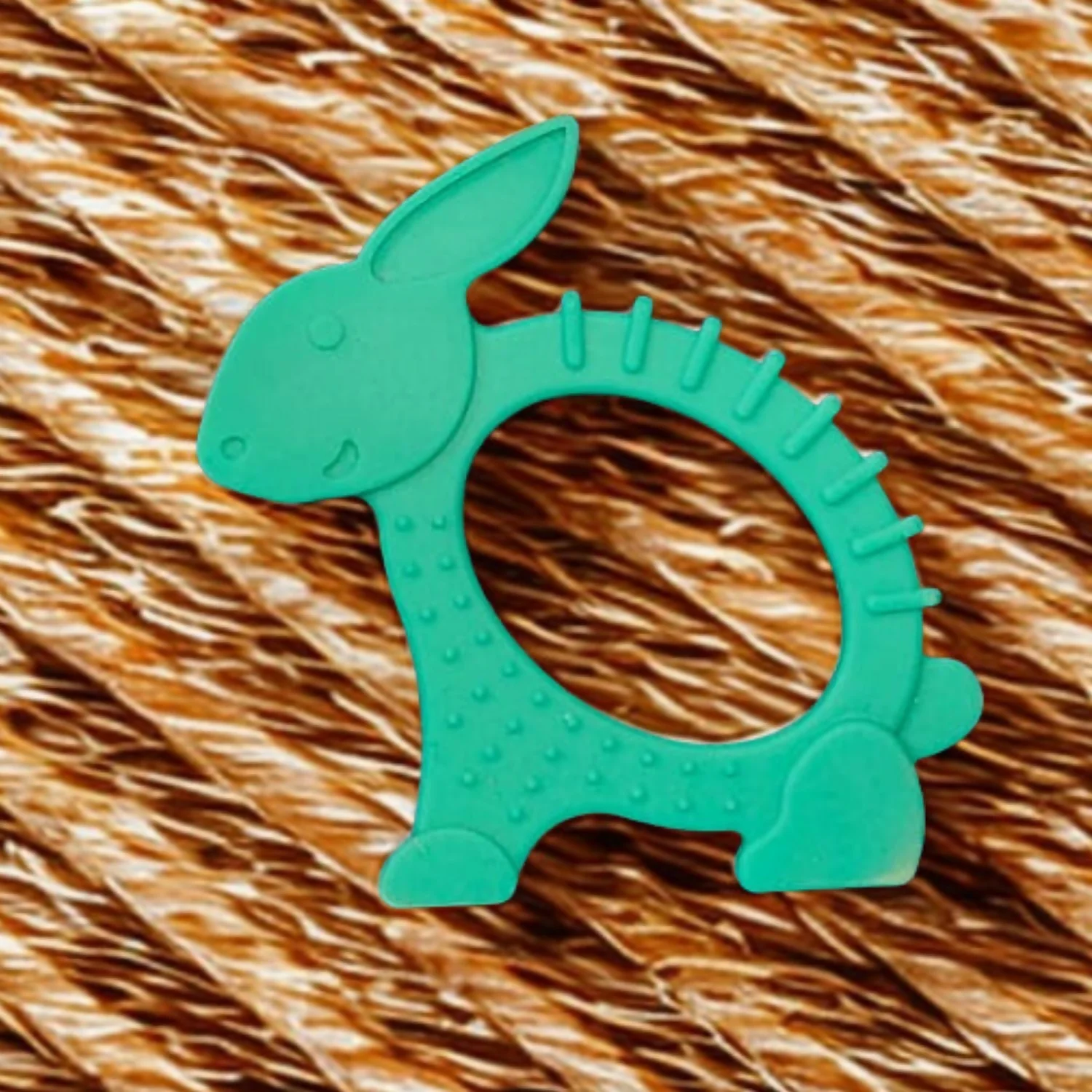 Rabbit shape silicone Baby Teether - Image 2