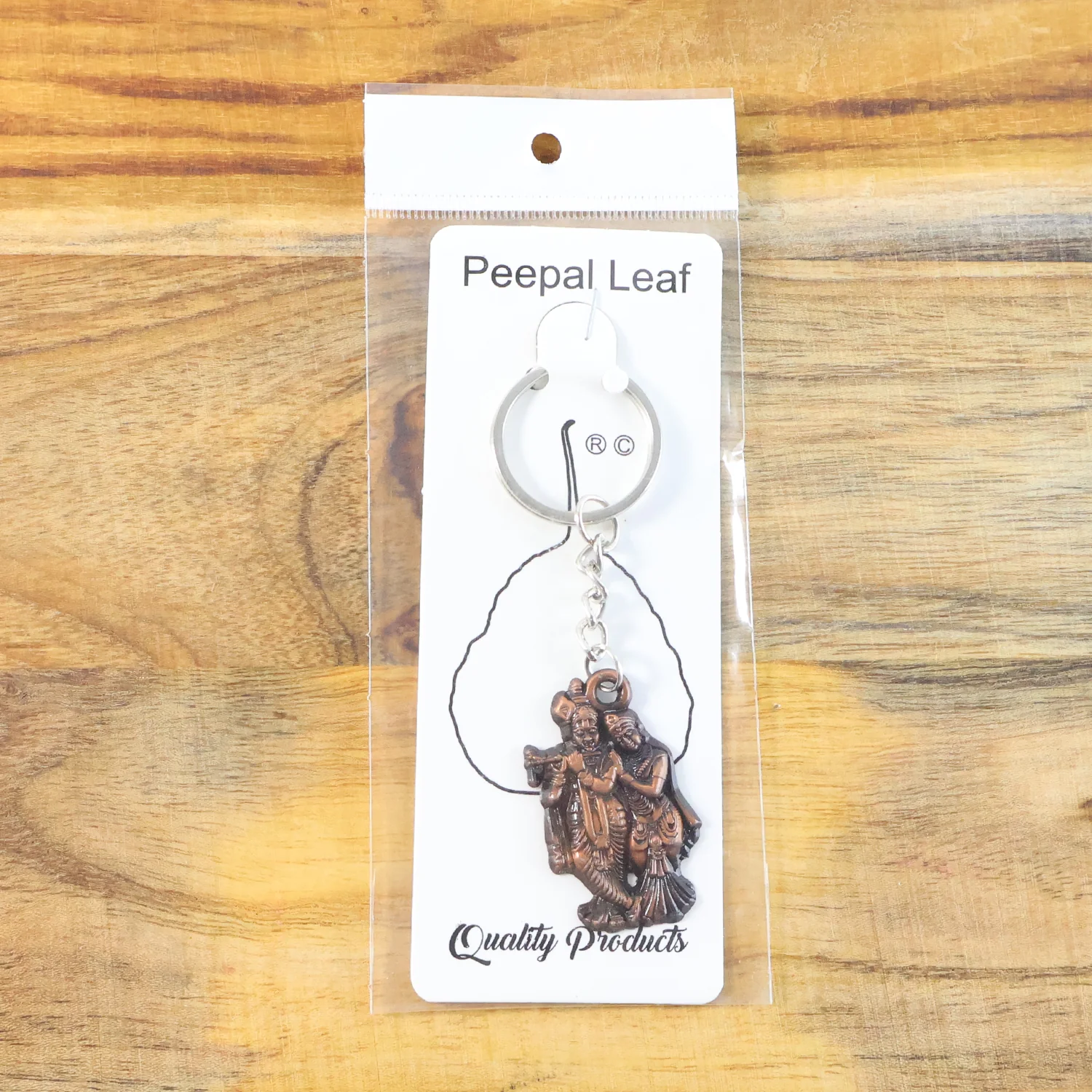 Radha Krishna Metal Keychain (1 Pc) - Image 7