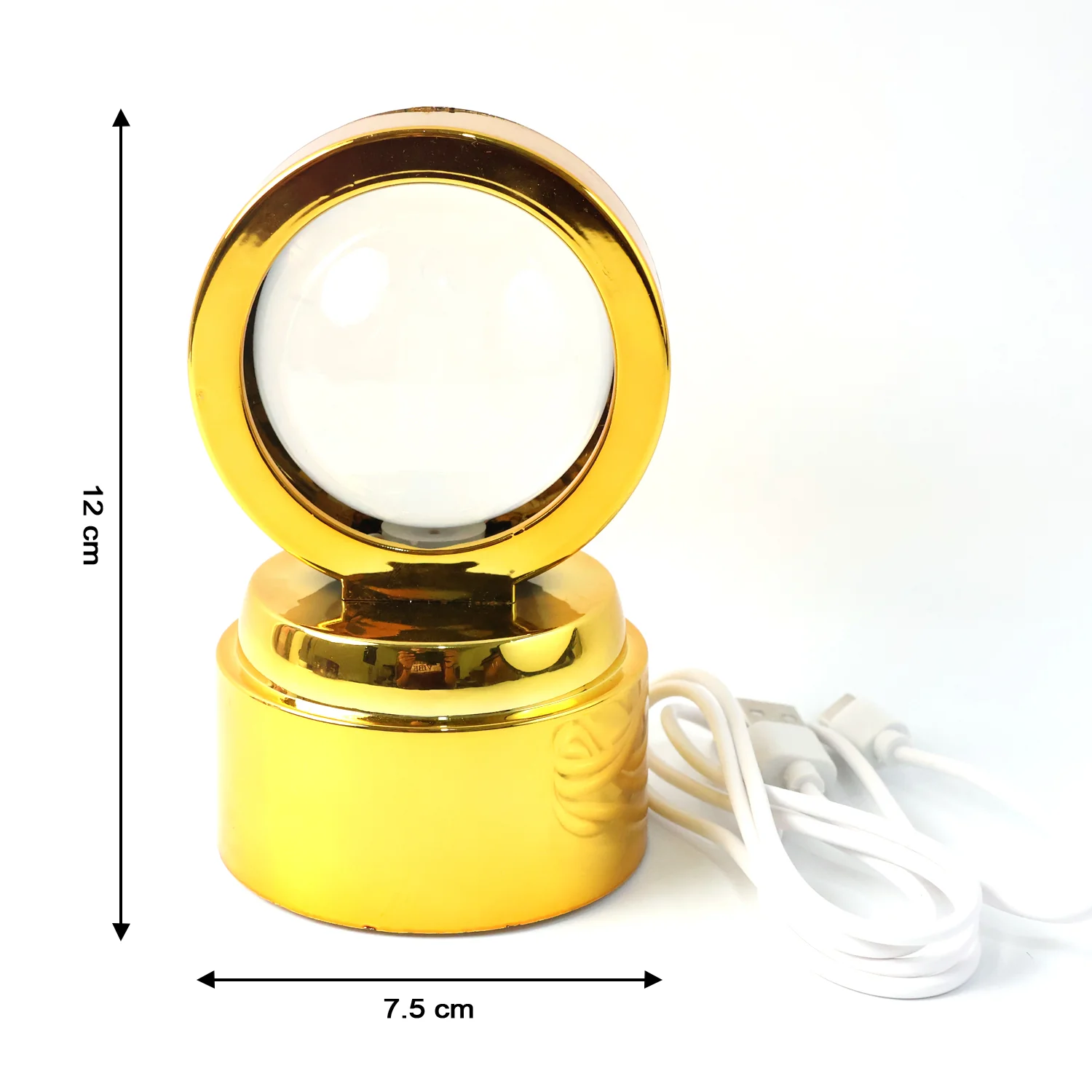 Radhe Krishna Crystal Ball Night Light – 1 Pc - Image 4