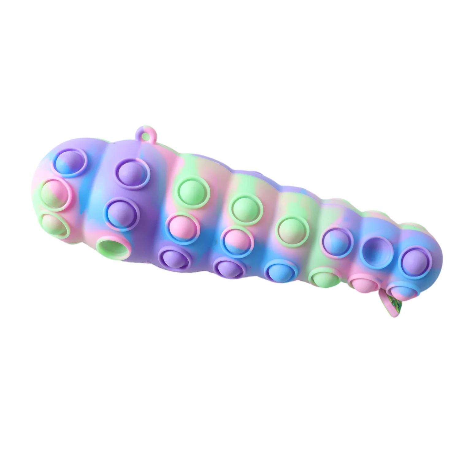 Rainbow Caterpillar Pop It Toy (1 Pc) - Image 5