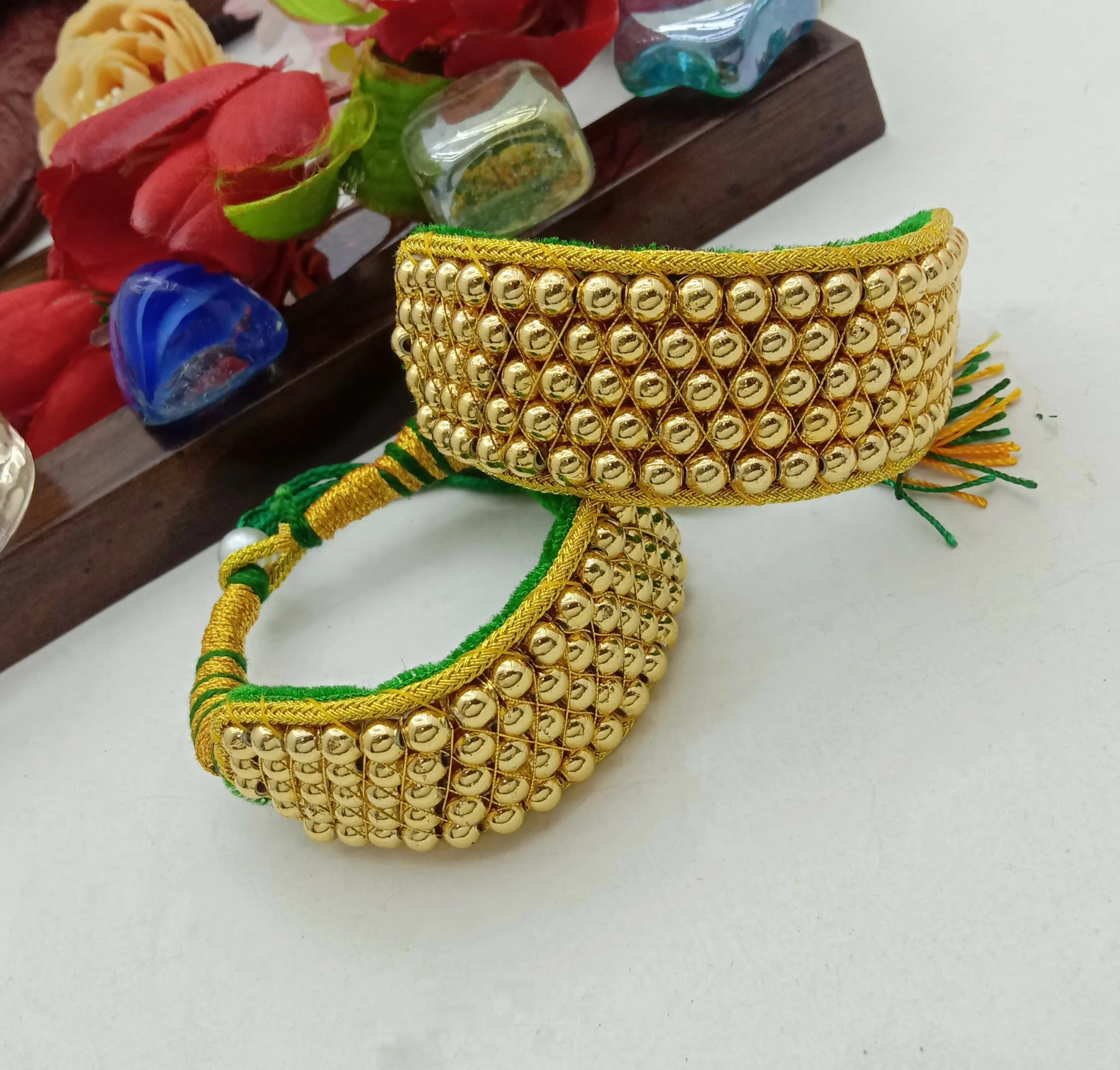 Bridal Poochi with Velvet Finish - Image 4