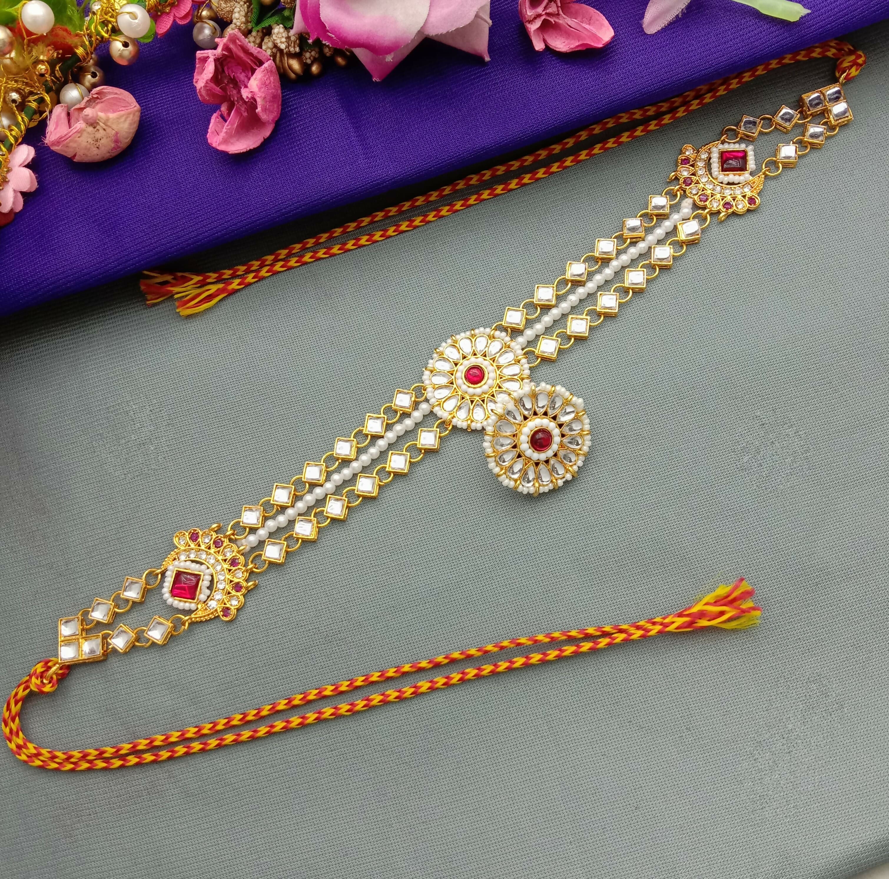 RAJASTHANI TRADITIONAL MATHA PATTI - Image 4
