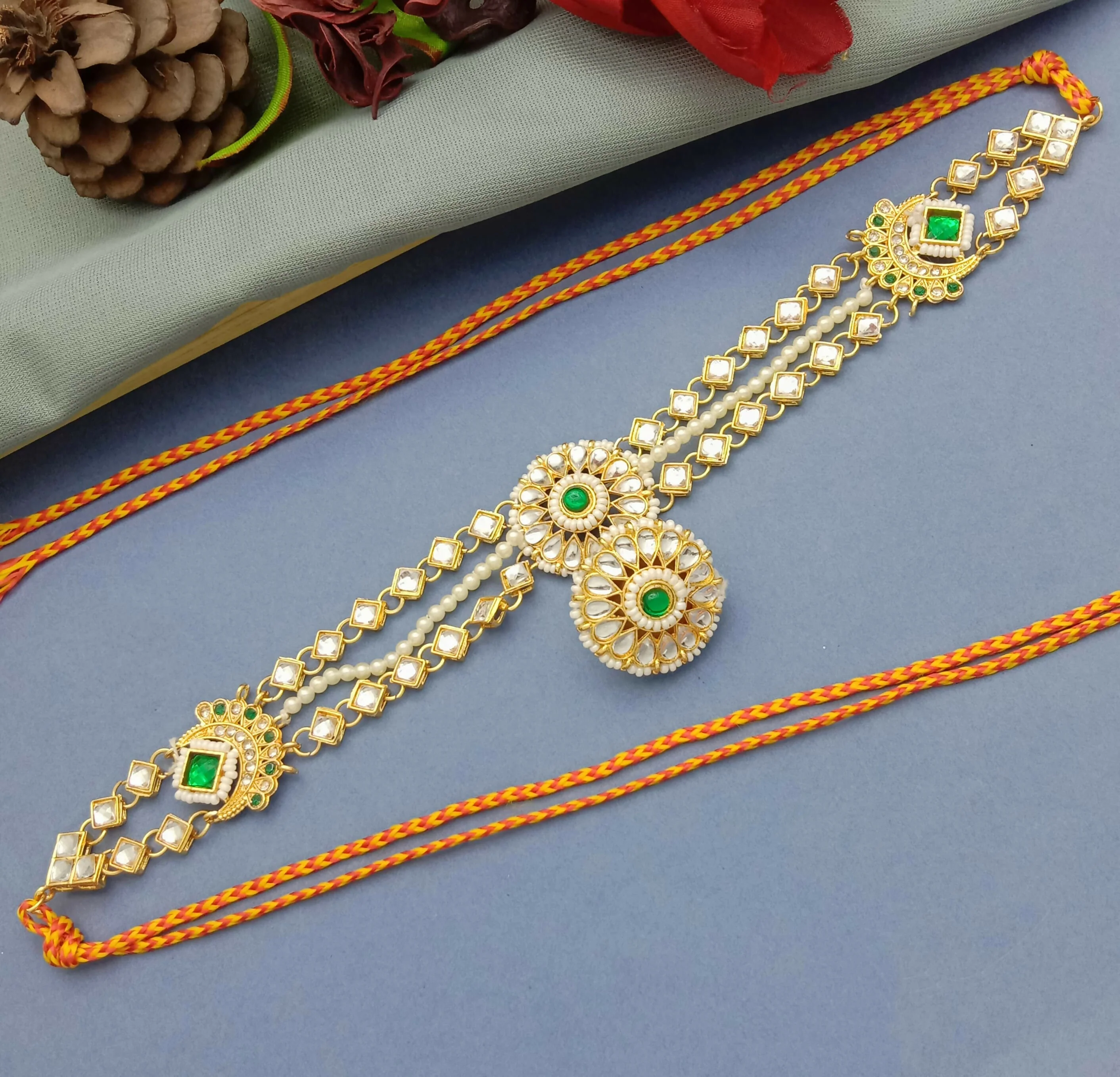 RAJASTHANI TRADITIONAL MATHA PATTI - Image 2
