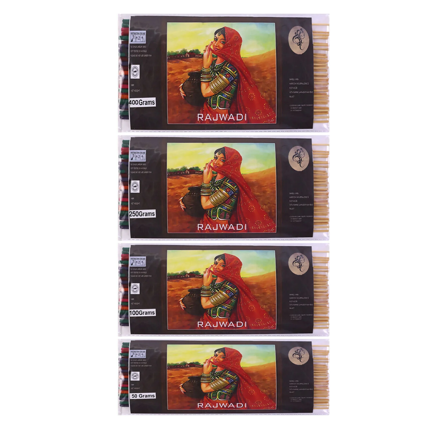 Rajwadi Incense Sticks Charcoal-Free Fragrance Agarbatti for Home Temple Pooja Meditation Prayer Aromatic Dhoop Sticks Pack - Image 6