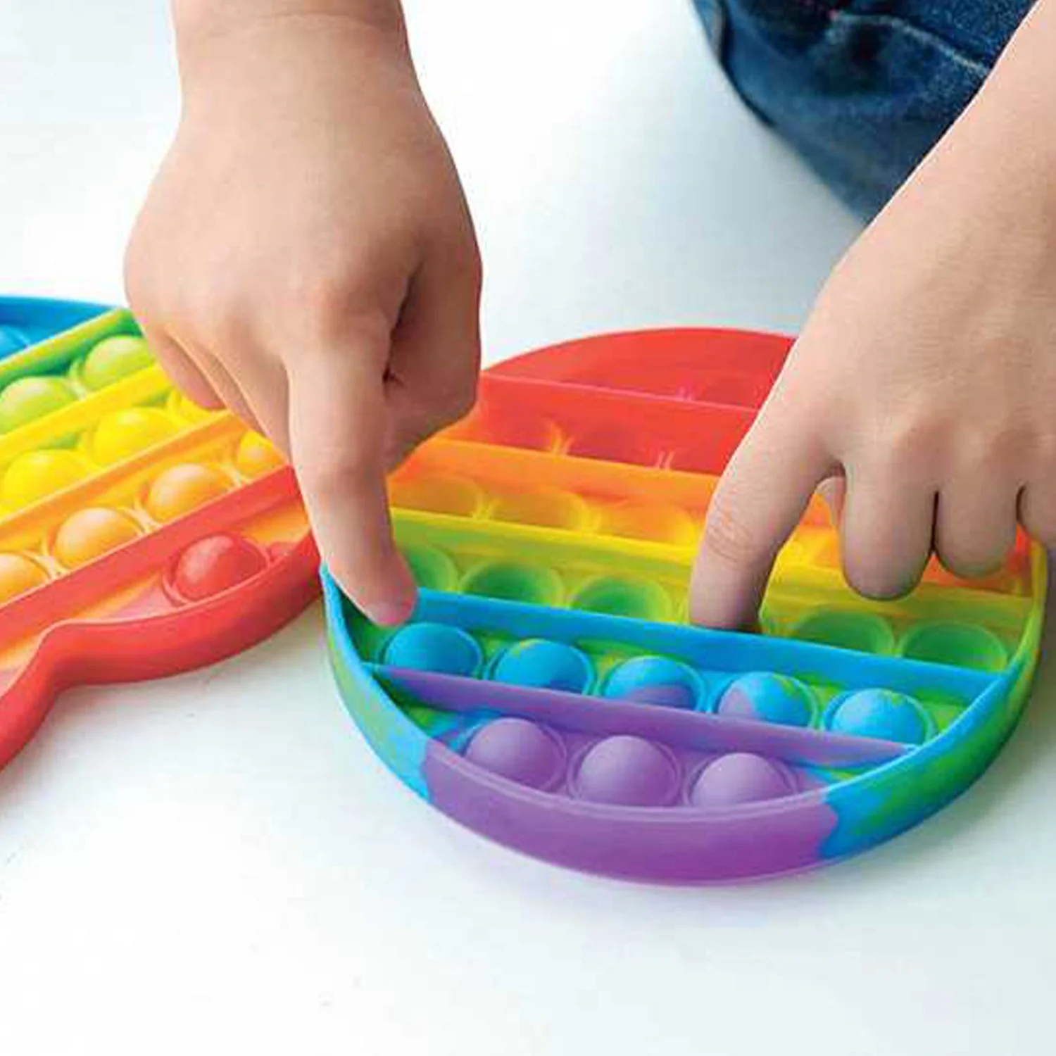 Random Shape Rainbow Colored Fidget (1Pc Only) - Image 6