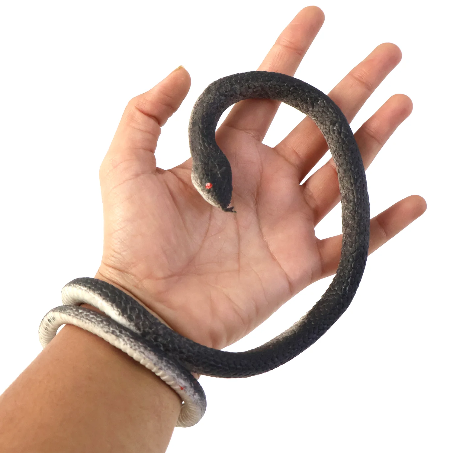 Realistic Rubber Snake Prank Toy (1 Pc) - Image 4