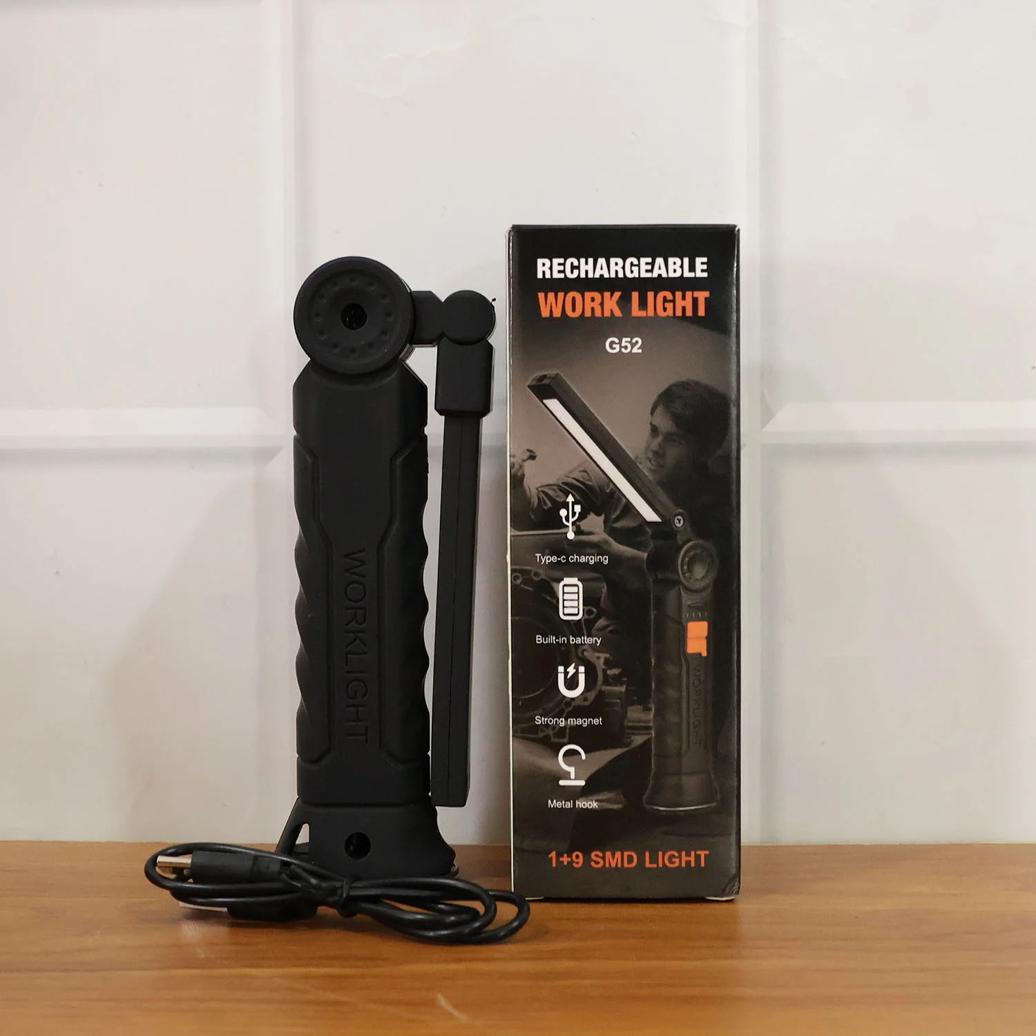 Rechargeable Adjustable Big LED Work Light (1 Pc) - Image 10