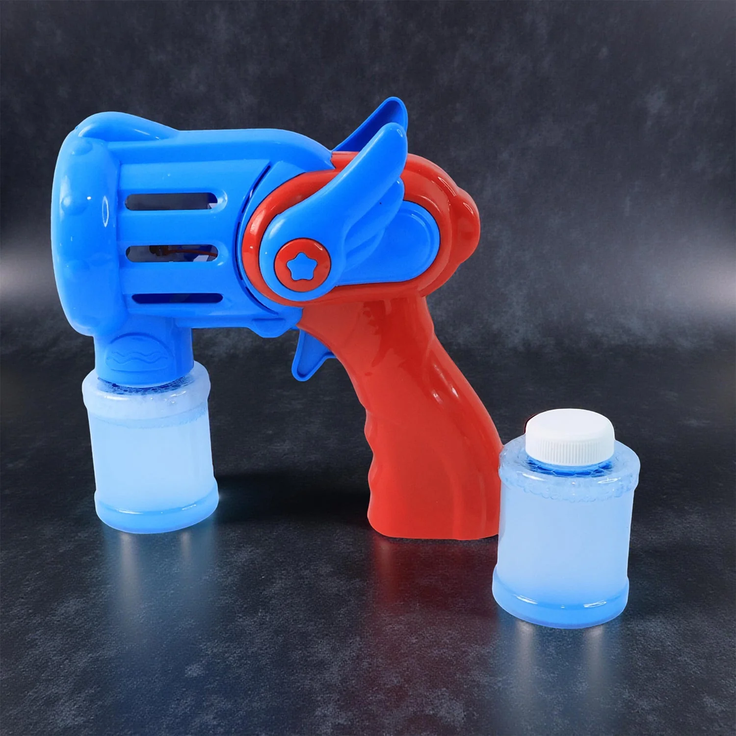 Rechargeable Bubble Gun Toy for Kids (1 Set) - Image 3